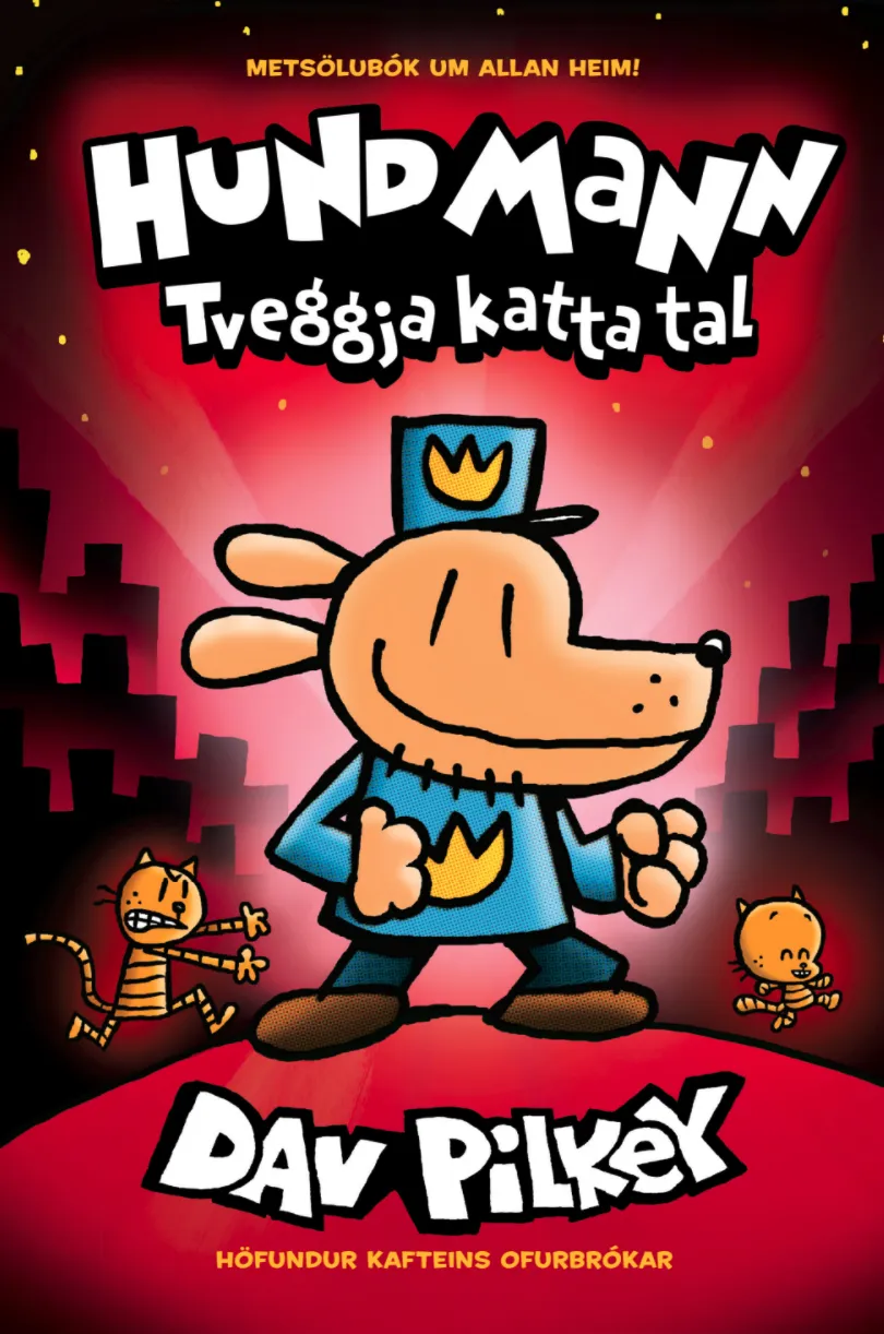 Forsíða kápu bókarinnar