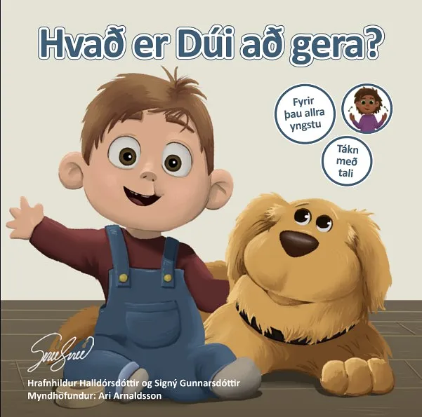 Bókakápa: Hvað er Dúi að gera?