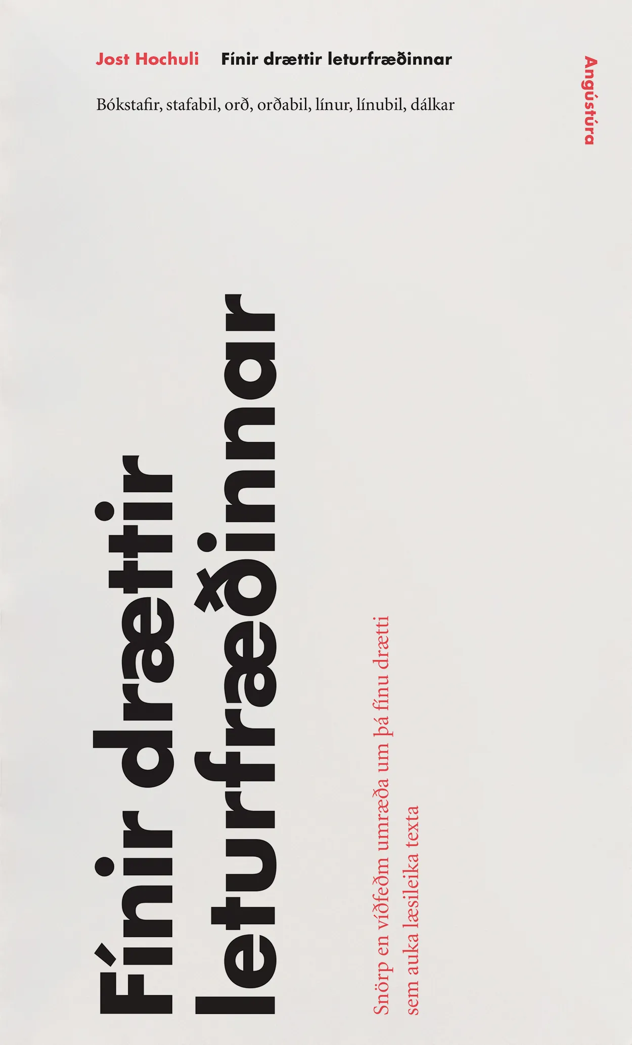 Forsíða kápu bókarinnar