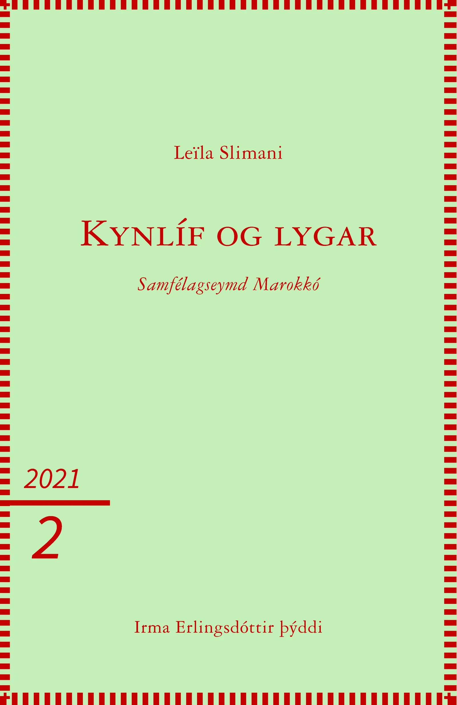 Forsíða kápu bókarinnar