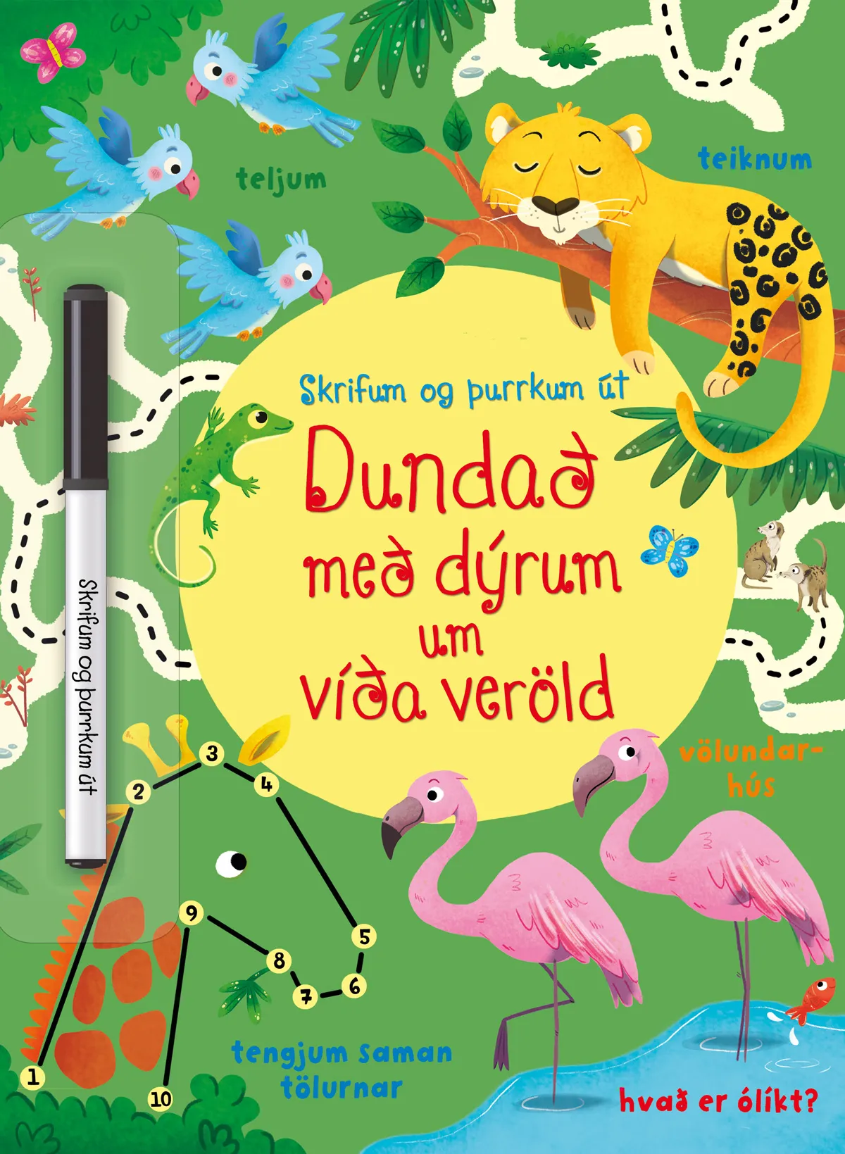 Forsíða kápu bókarinnar