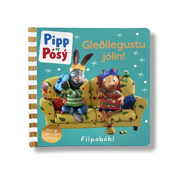 Bókakápa: Pipp og Pósý - Gleðilegustu jólin