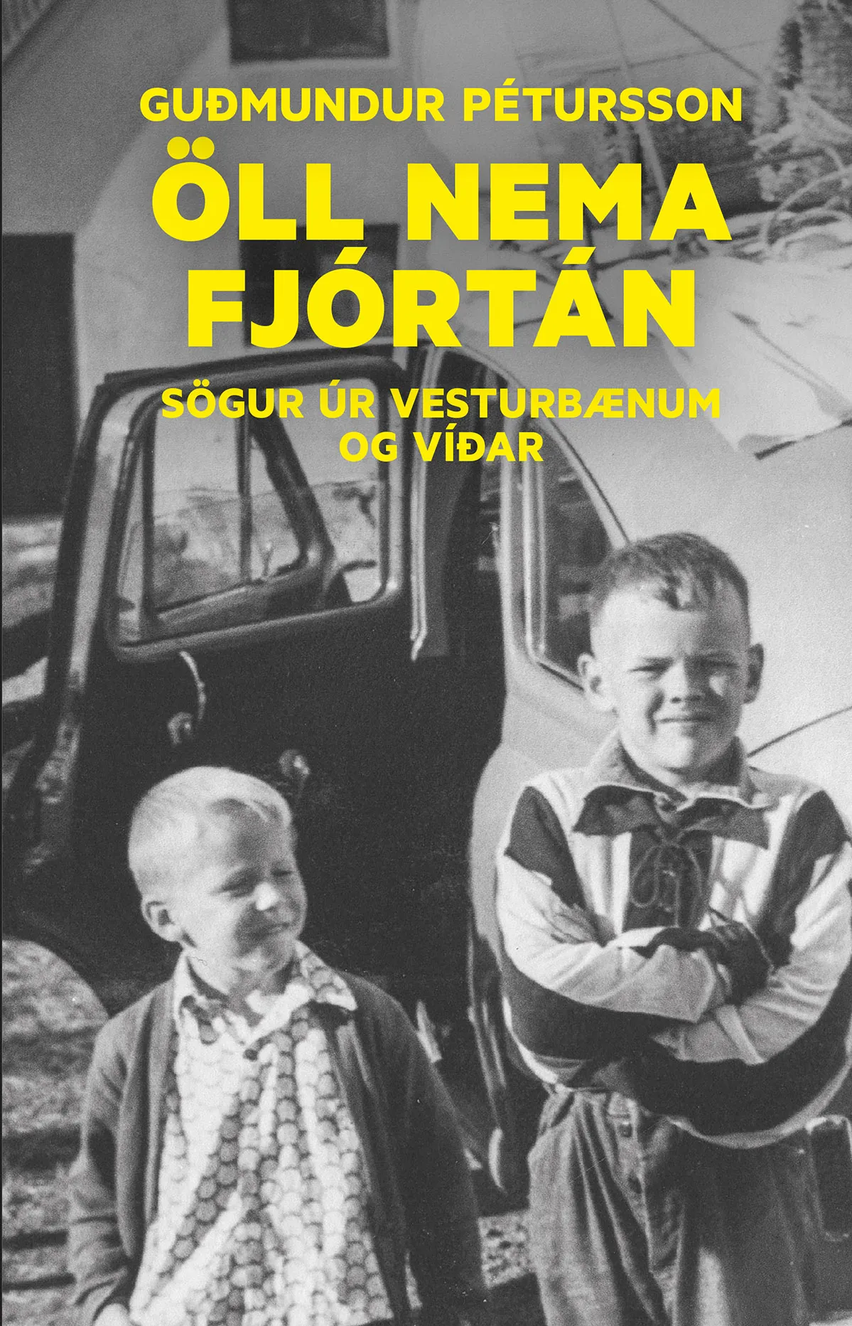 Forsíða kápu bókarinnar