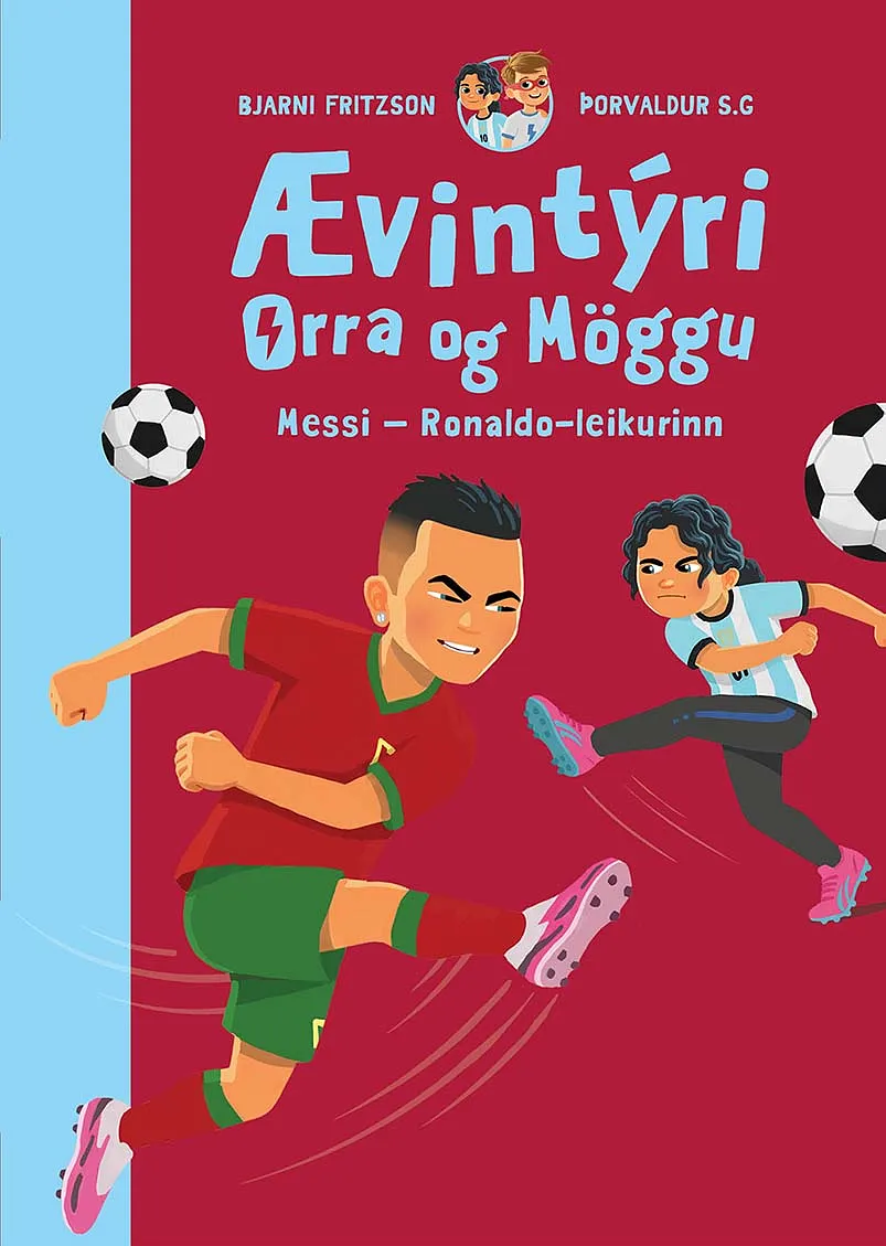 Bókakápa: Ævintýri Orra og Möggu Messi eða Ronaldo 