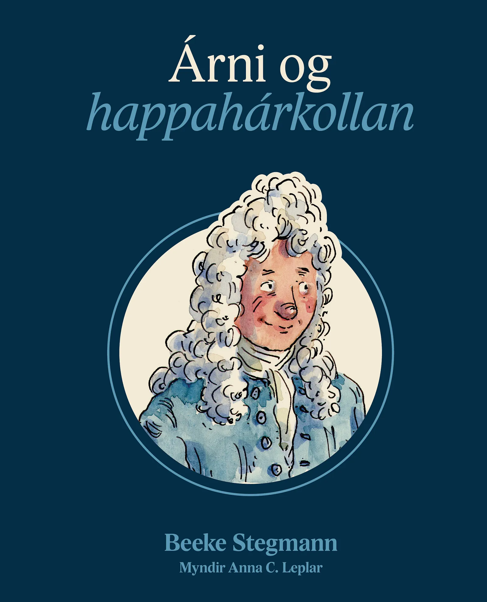 Bókakápa: Árni Magnússon og happahárkollan
