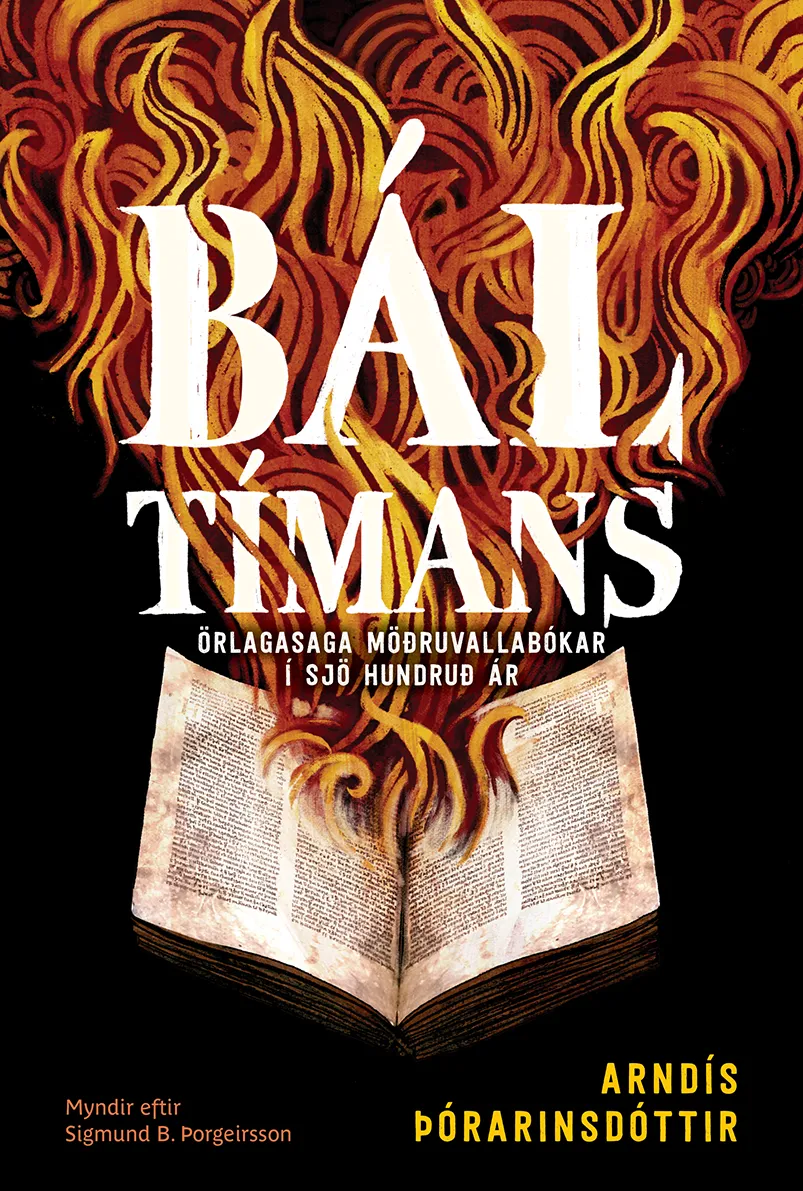 Forsíða kápu bókarinnar