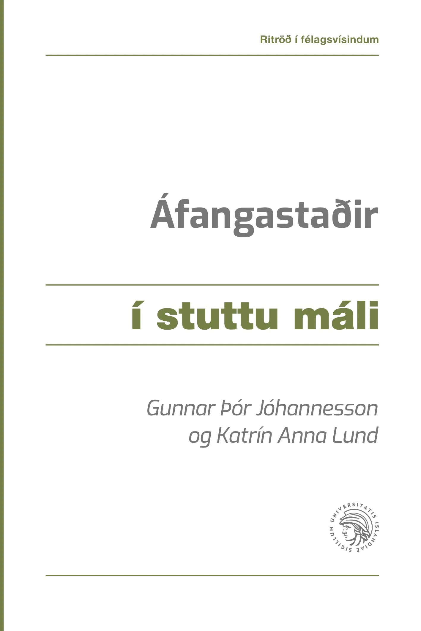 Forsíða kápu bókarinnar