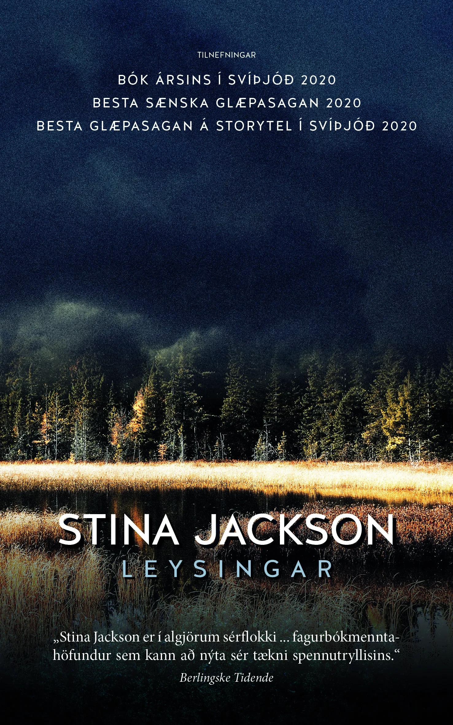 Forsíða kápu bókarinnar