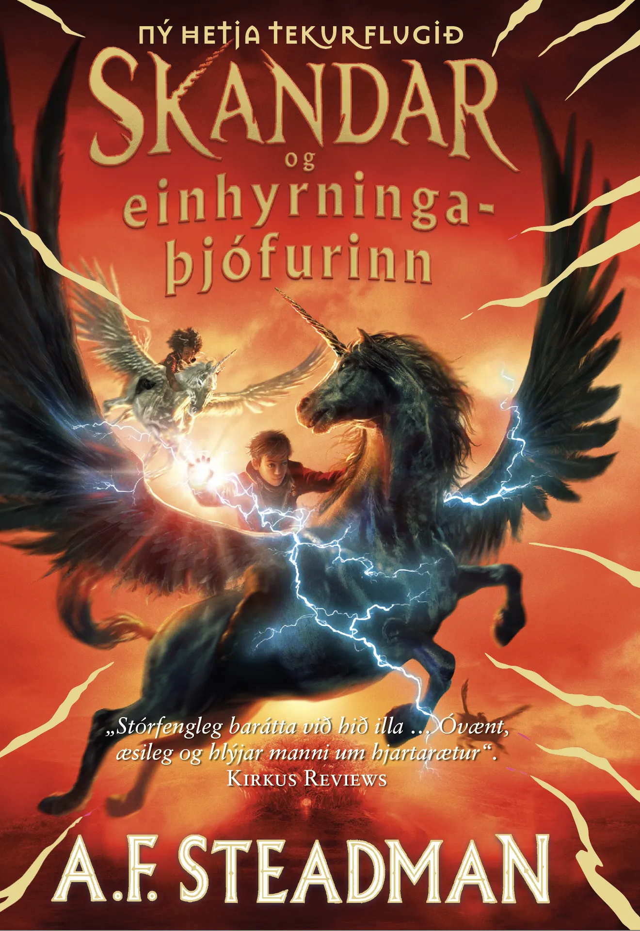 Forsíða kápu bókarinnar