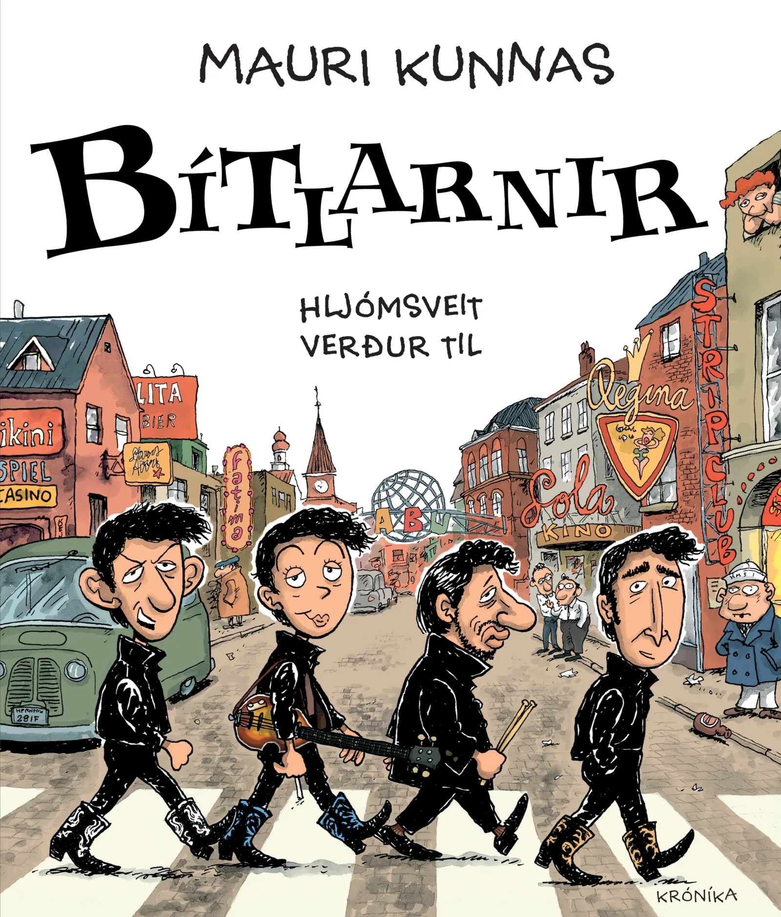 Forsíða kápu bókarinnar