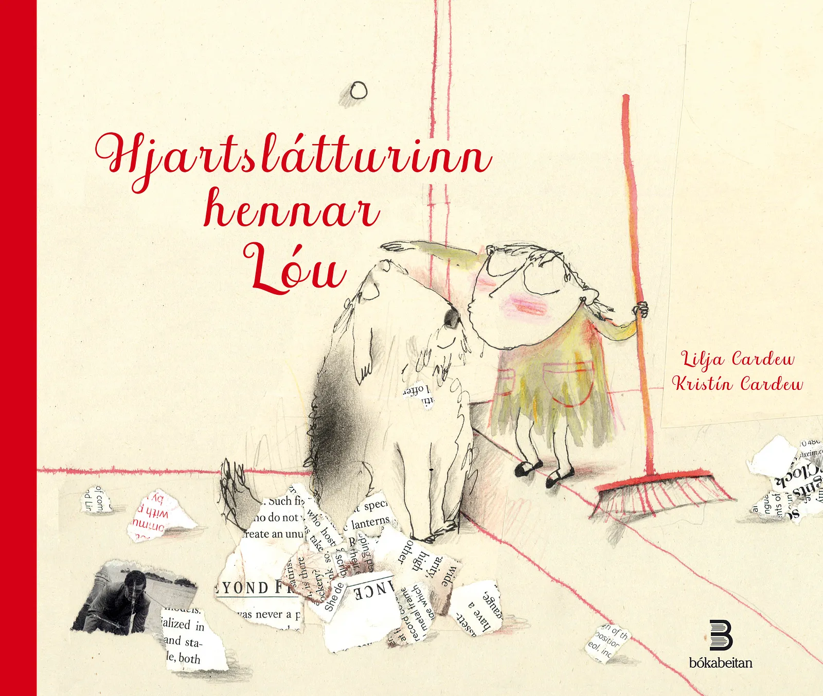 Bókakápa: Hjartslátturinn hennar Lóu