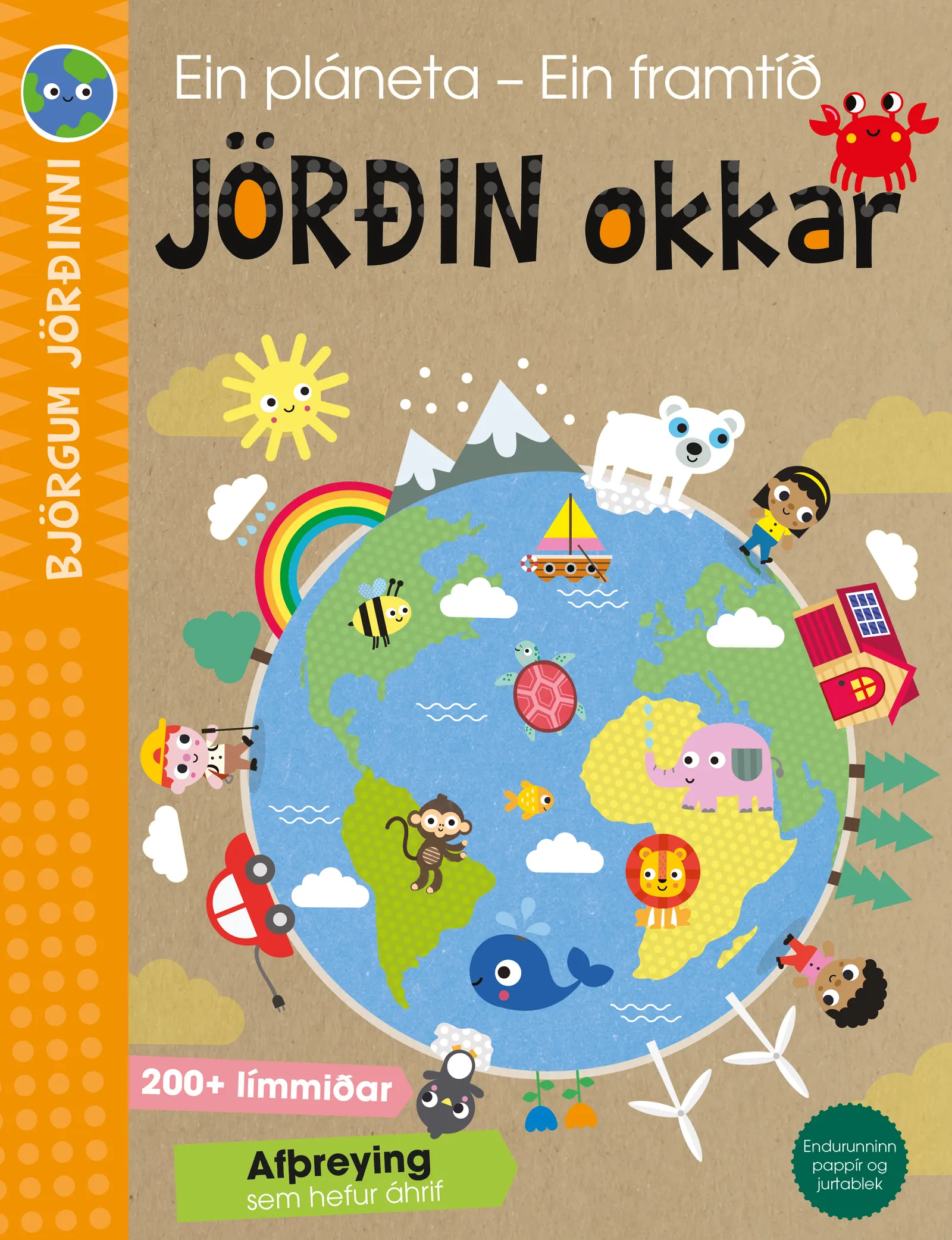 Forsíða kápu bókarinnar