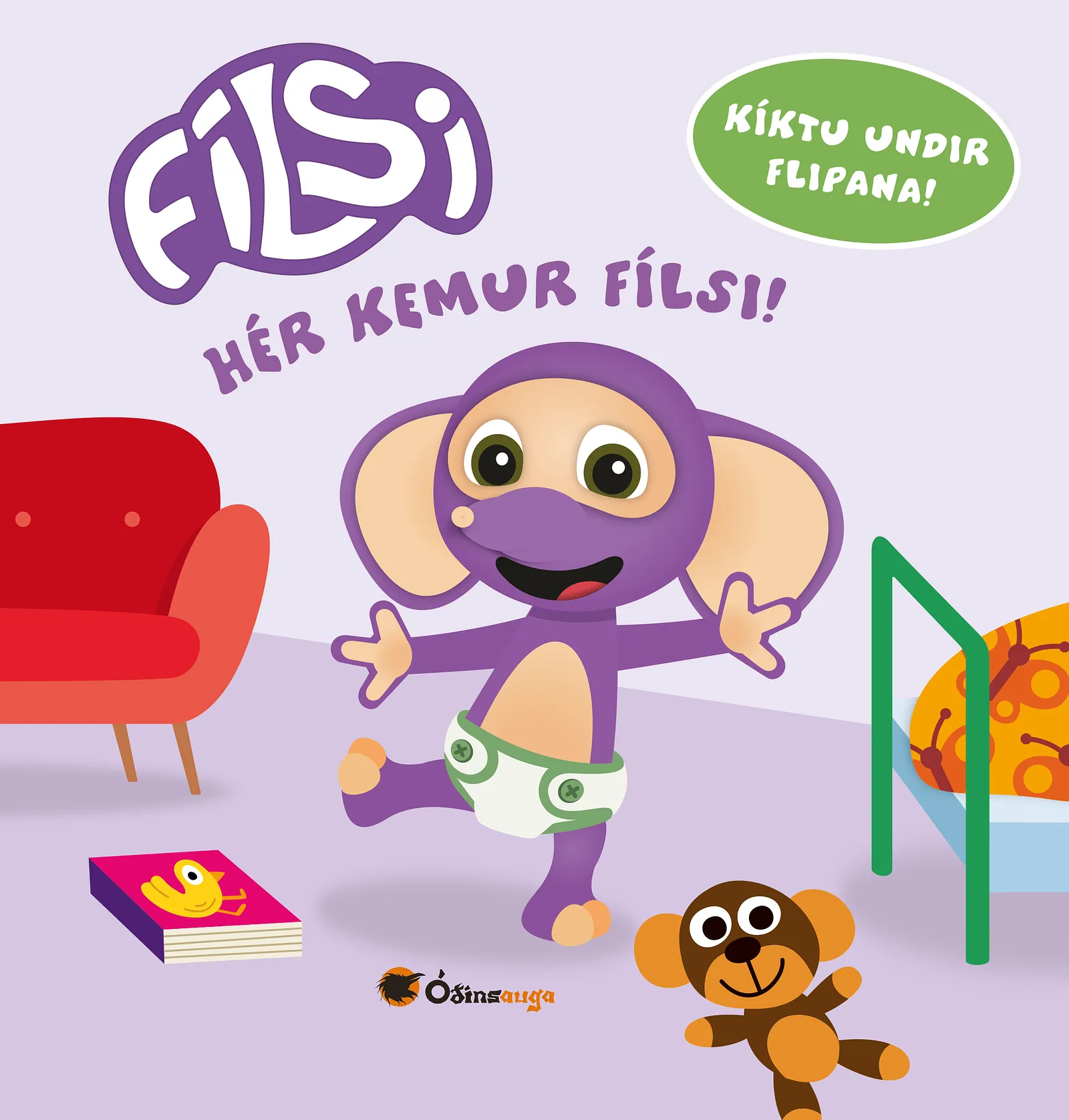 Bókakápa: Hér kemur Fílsi