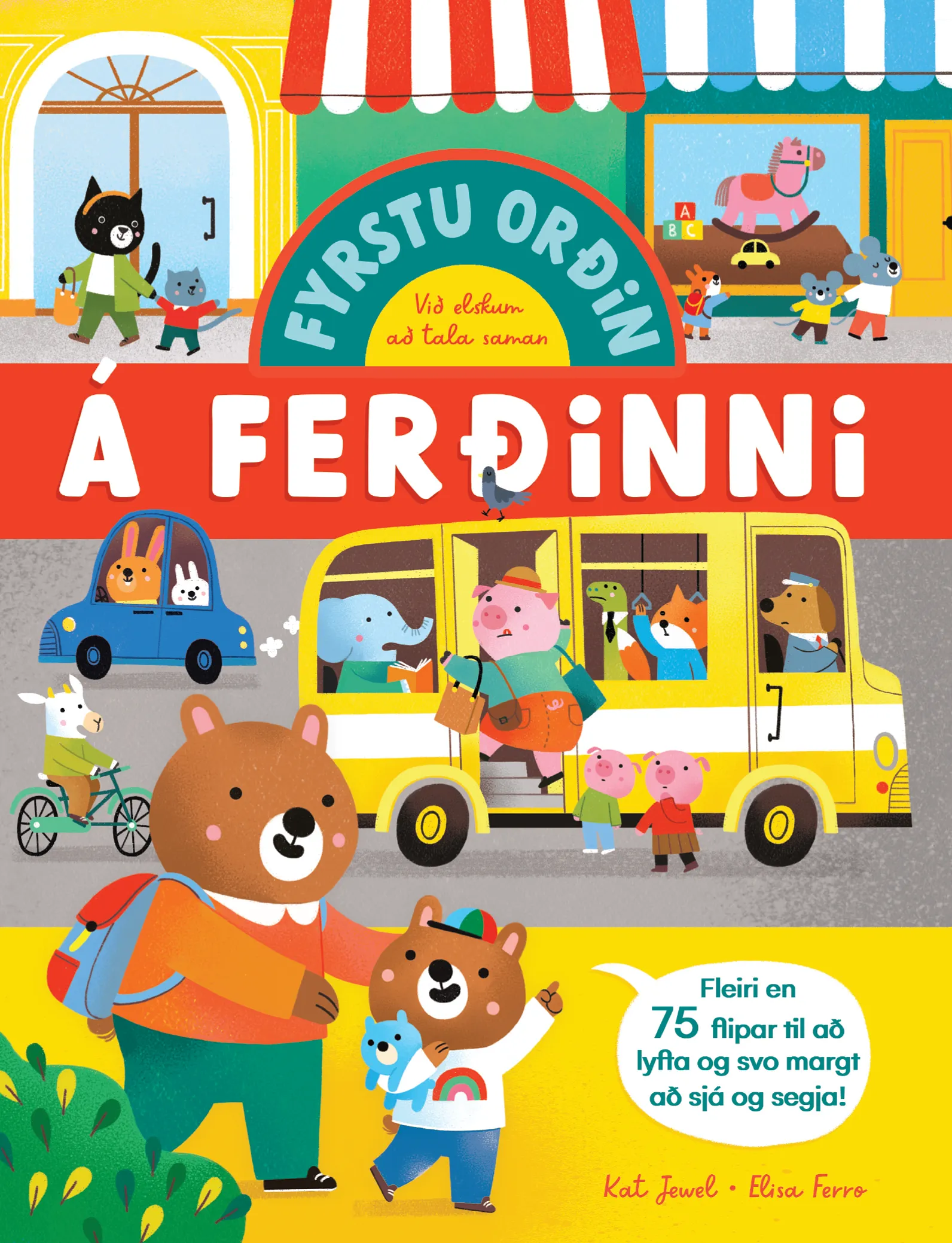 Bókakápa: Fyrstu orðin Á ferðinni