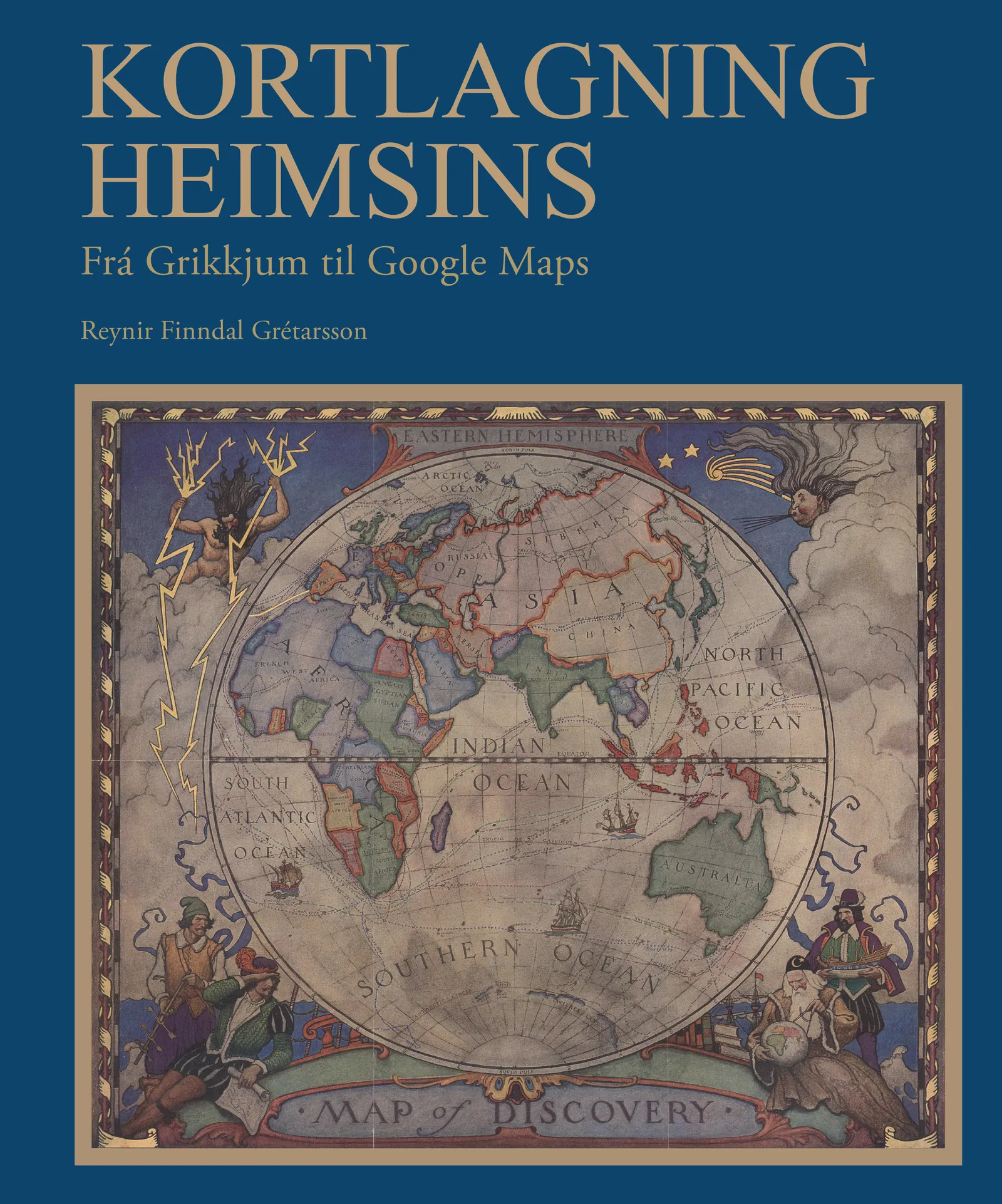 Forsíða kápu bókarinnar