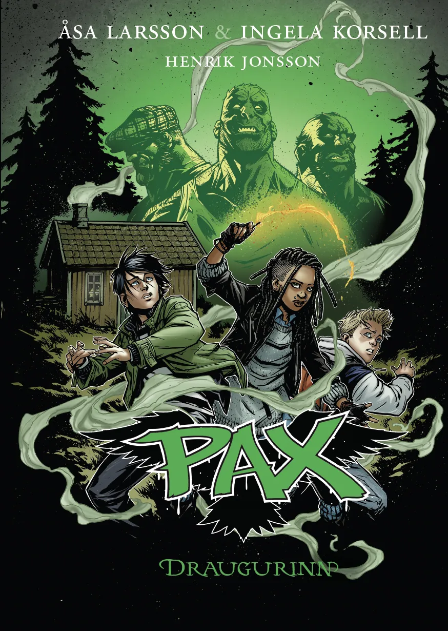 Forsíða kápu bókarinnar