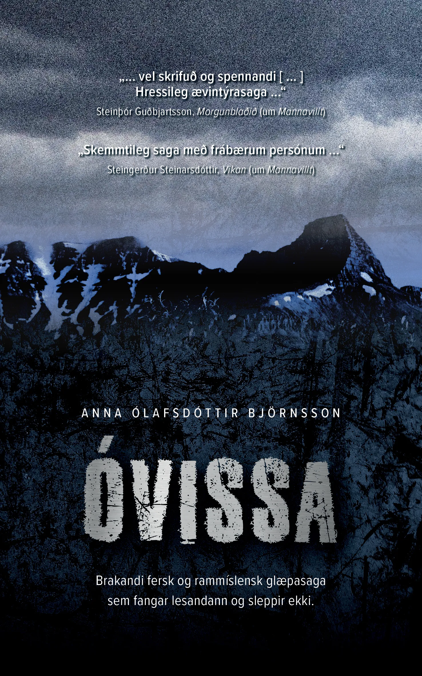 Forsíða kápu bókarinnar