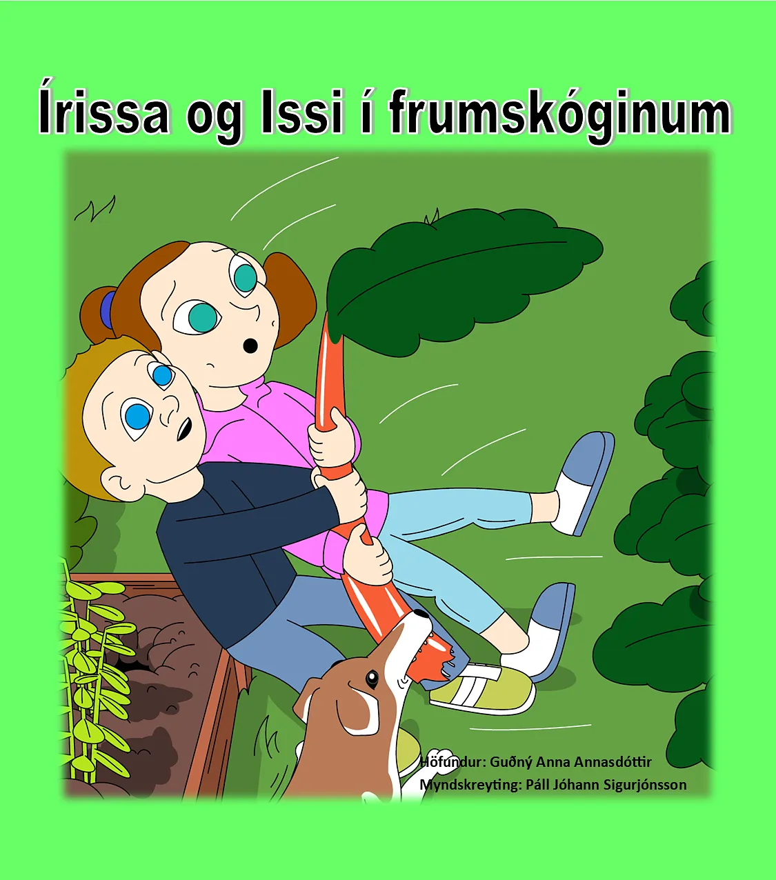 Bókakápa: Írissa og Issi í frumskóginum