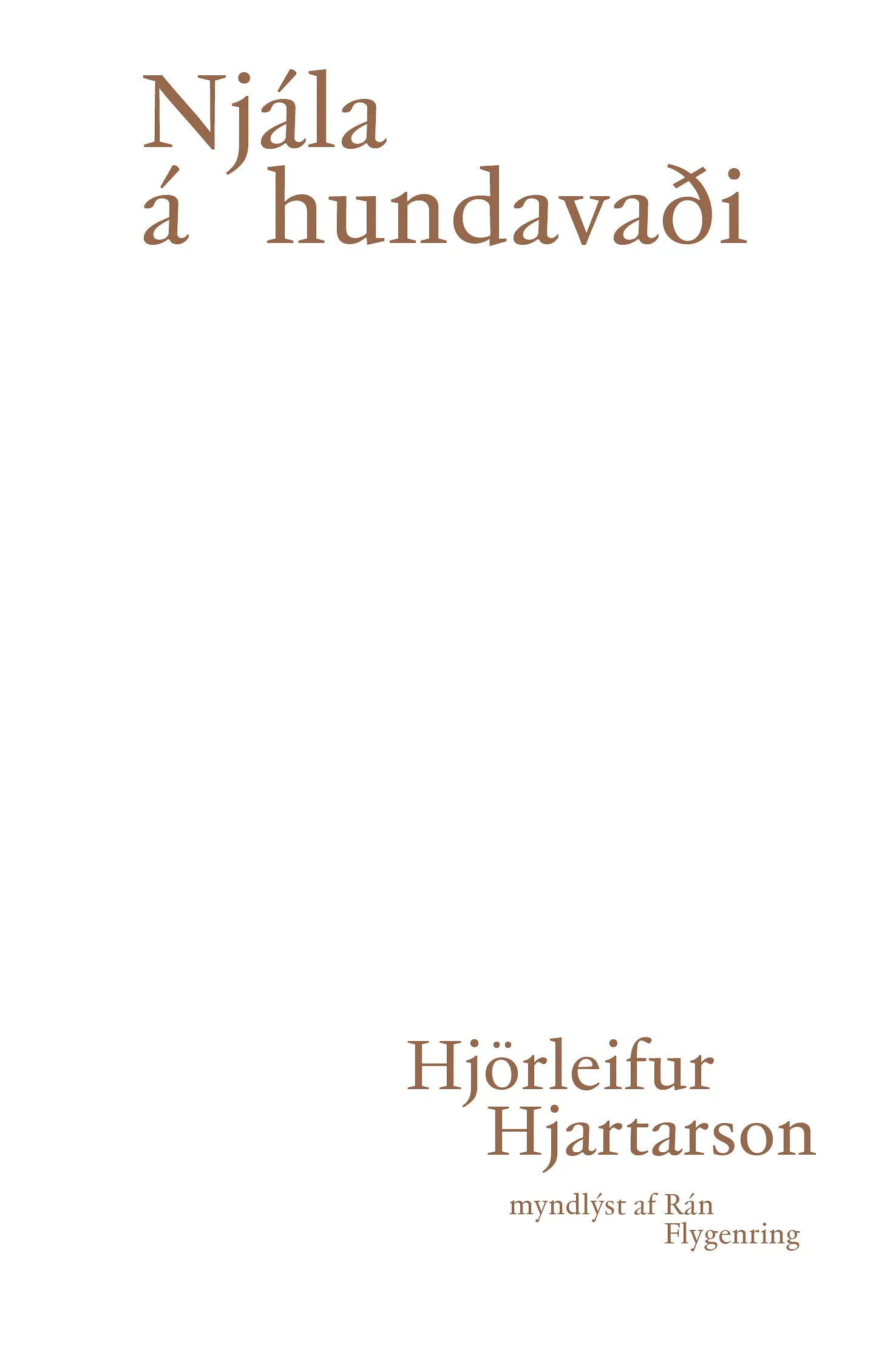 Bókakápa: Njála á hundavaði