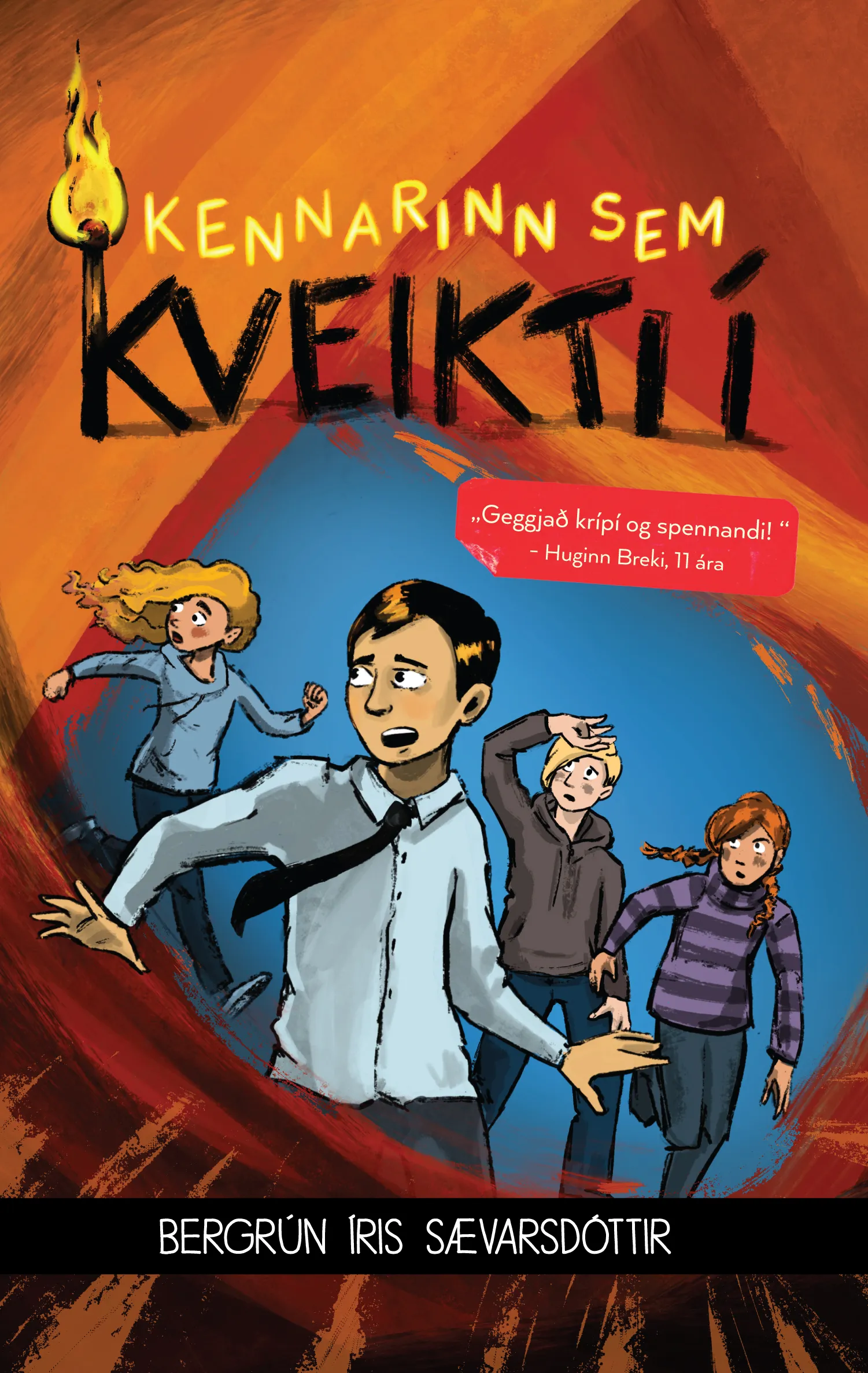 Forsíða kápu bókarinnar