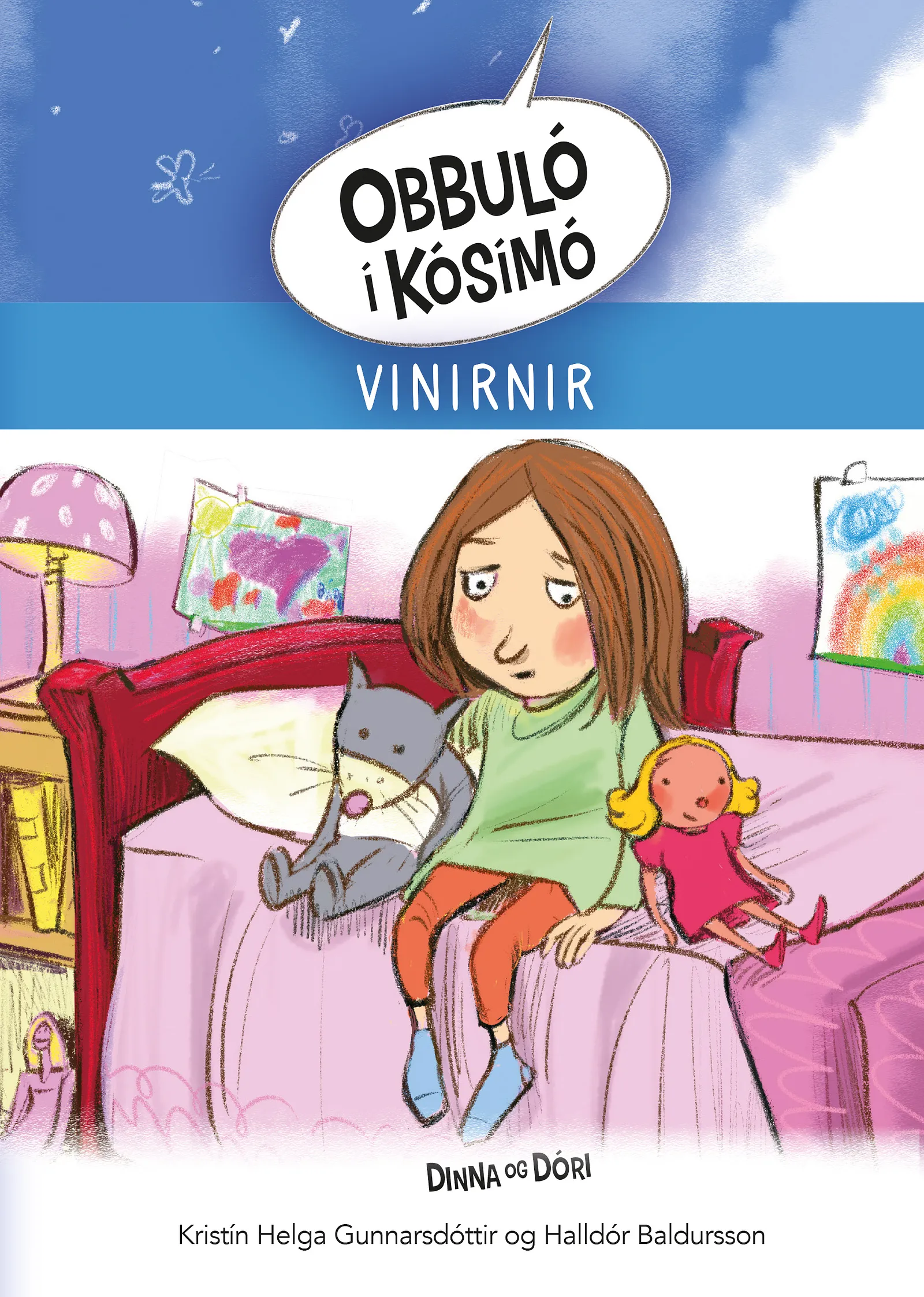 Forsíða kápu bókarinnar