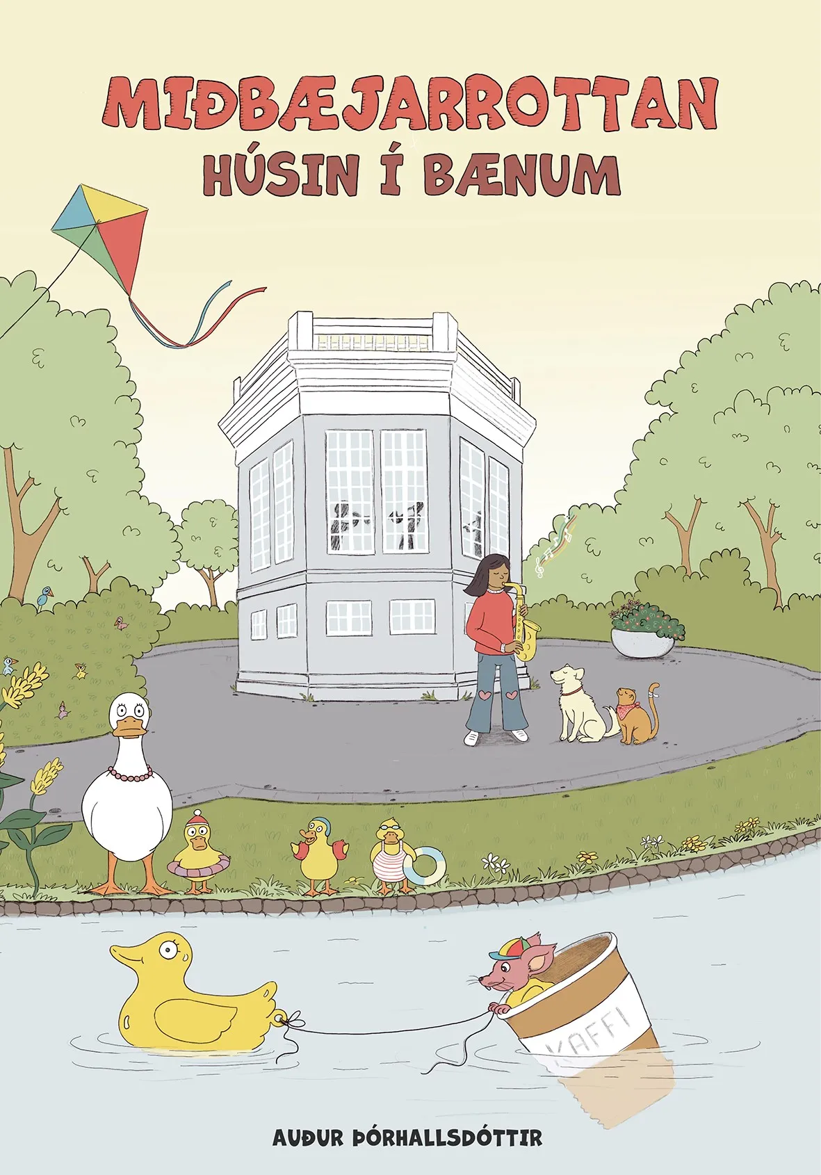 Forsíða kápu bókarinnar