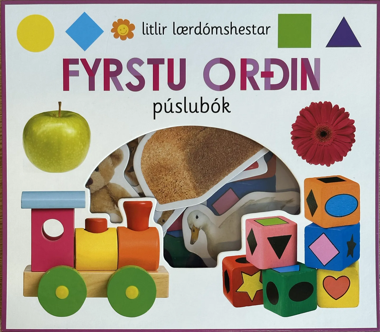 Bókakápa: Fyrstu orðin púslubók
