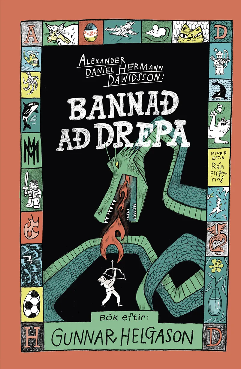 Forsíða kápu bókarinnar