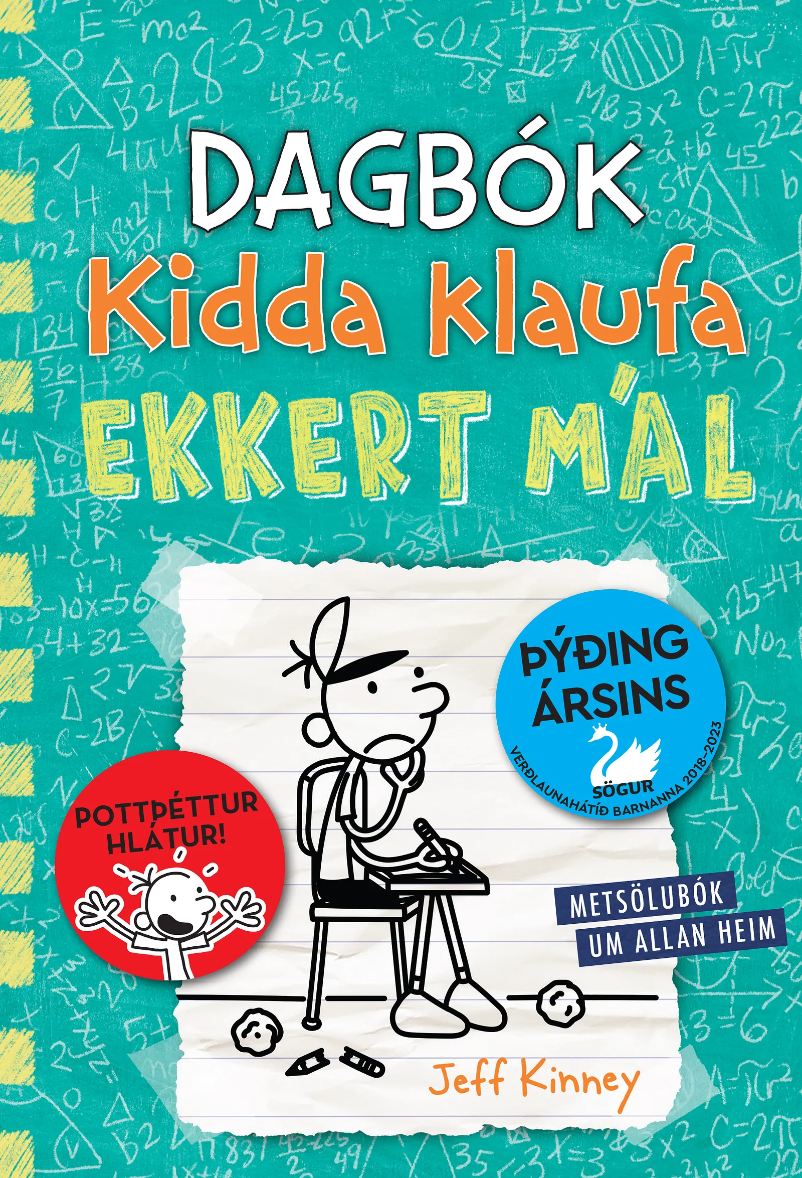 Forsíða kápu bókarinnar