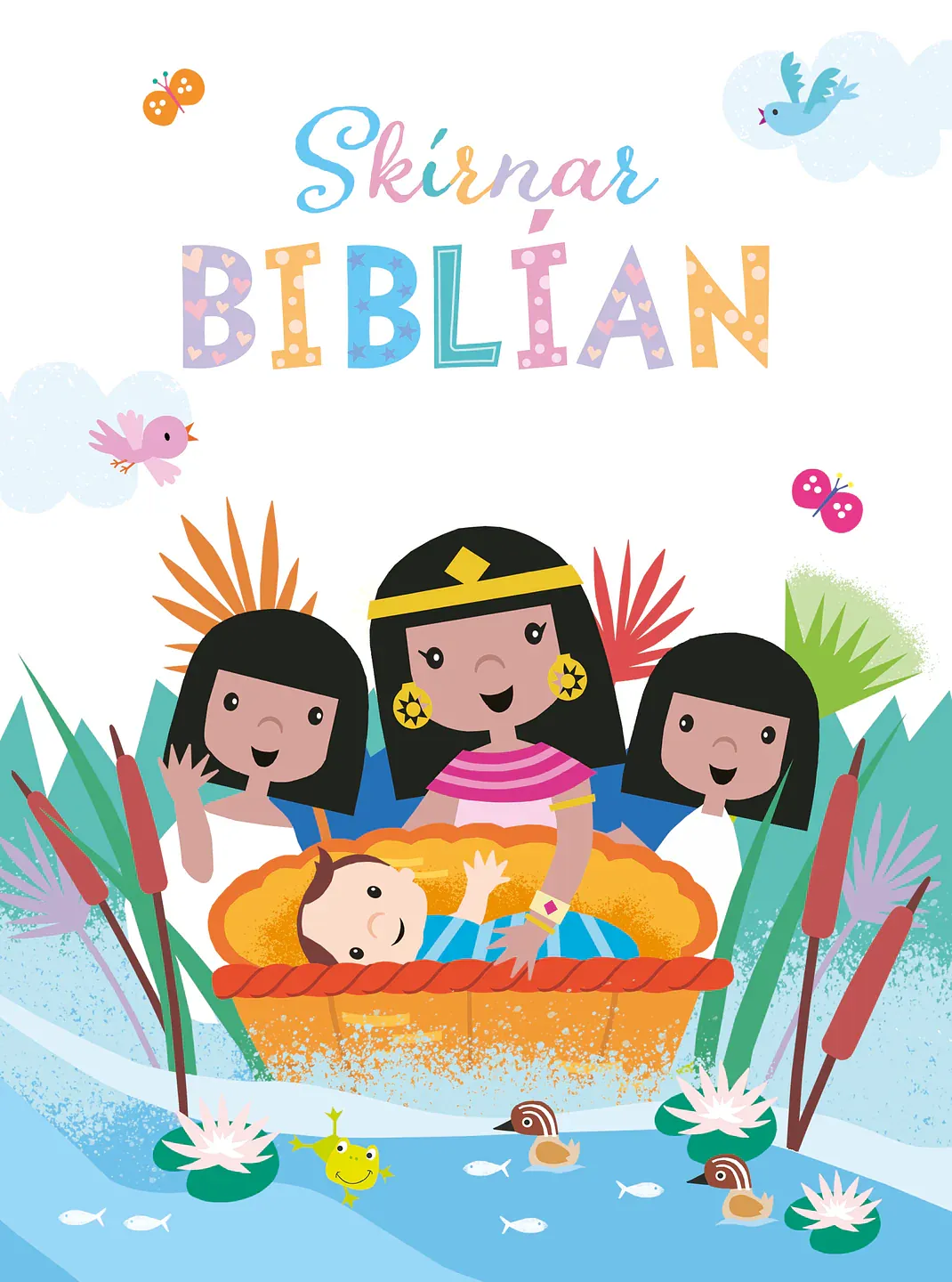 Bókakápa: Skírnarbiblían