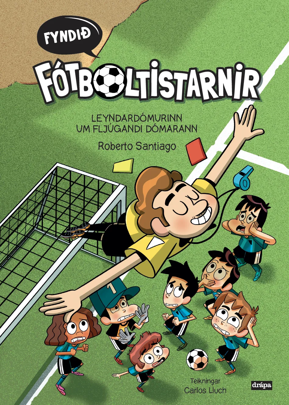 Forsíða kápu bókarinnar