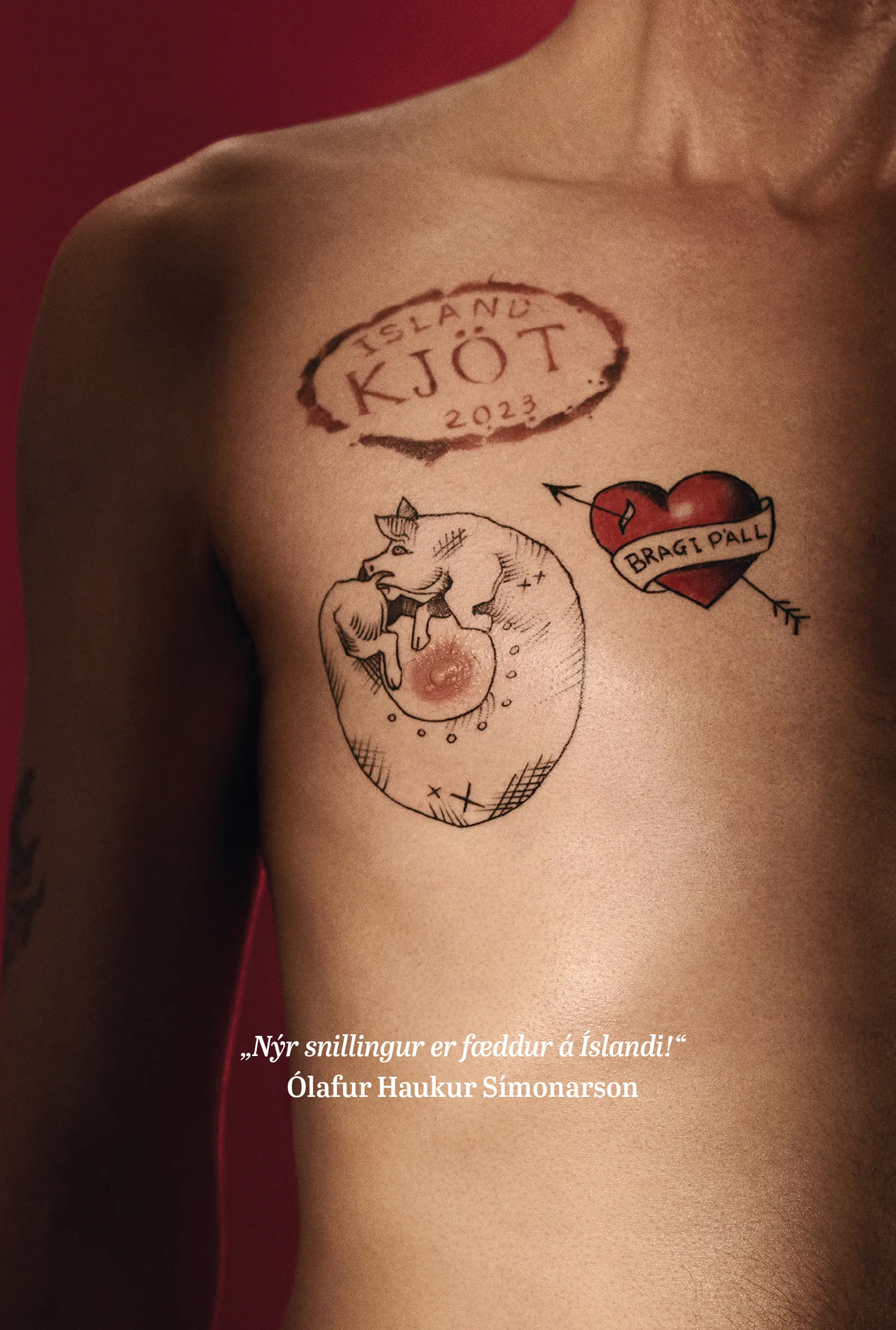 Forsíða kápu bókarinnar