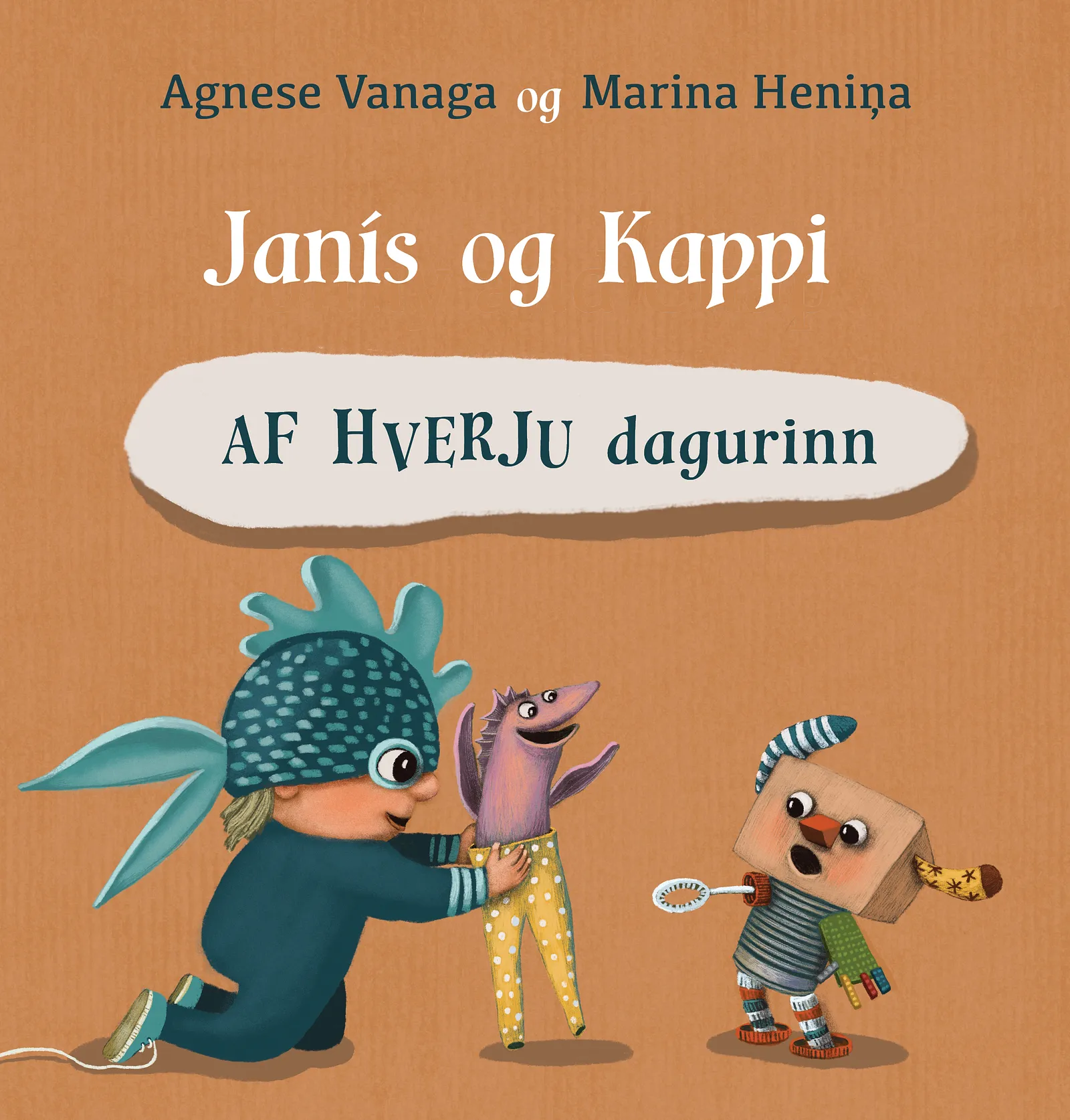 Bókakápa: Janís og Kappi Af hverju dagurinn