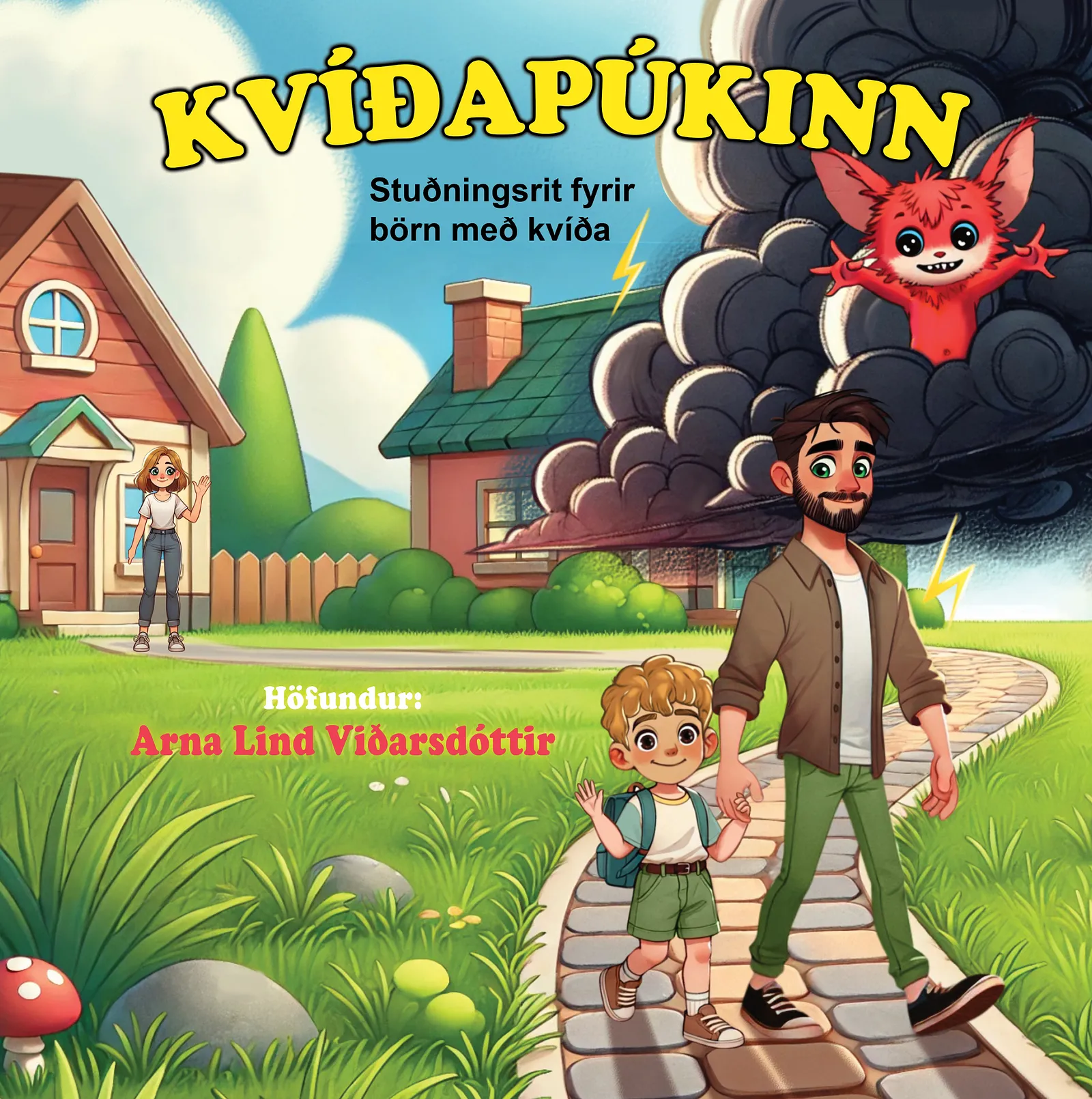 Forsíða kápu bókarinnar