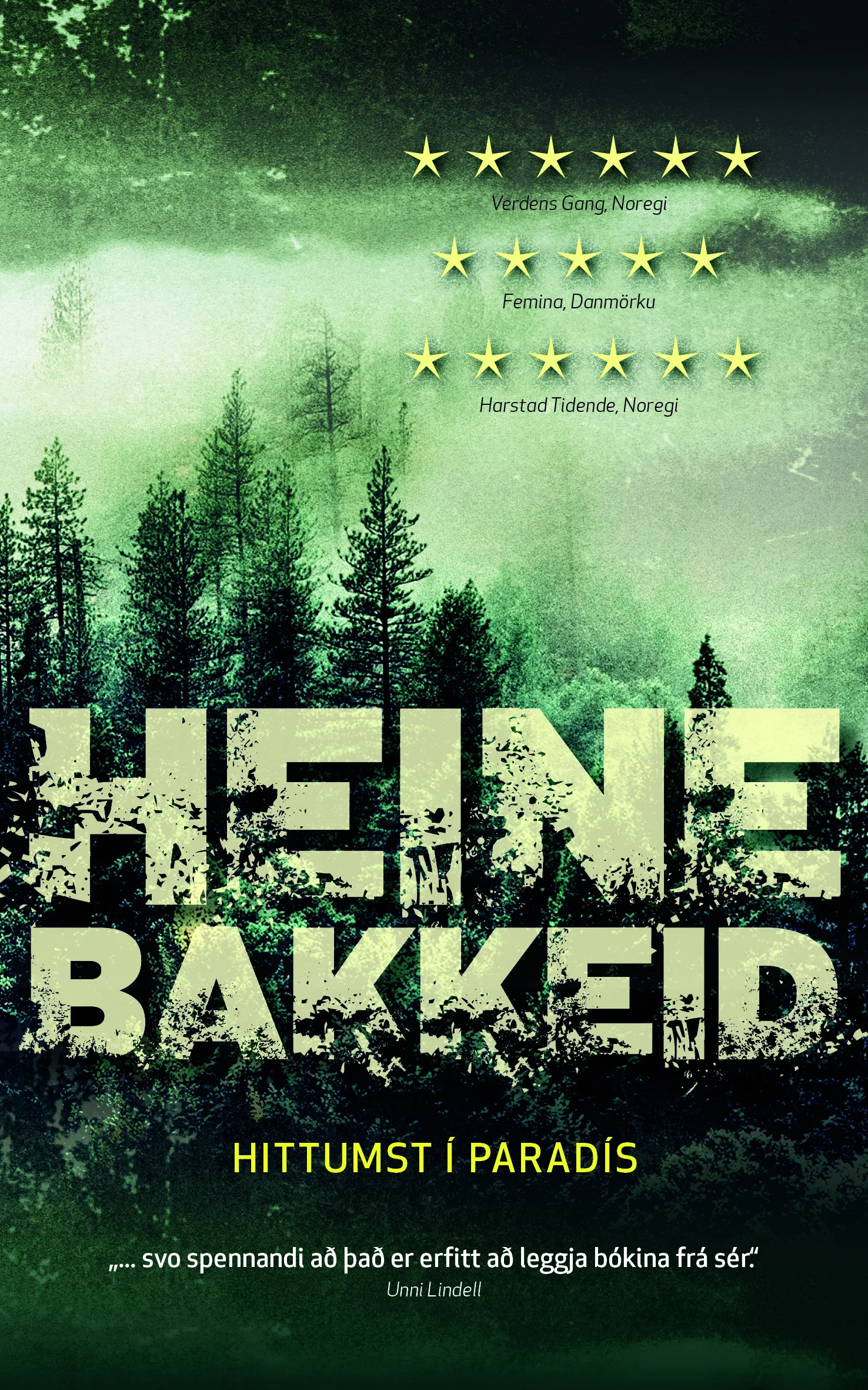 Forsíða kápu bókarinnar