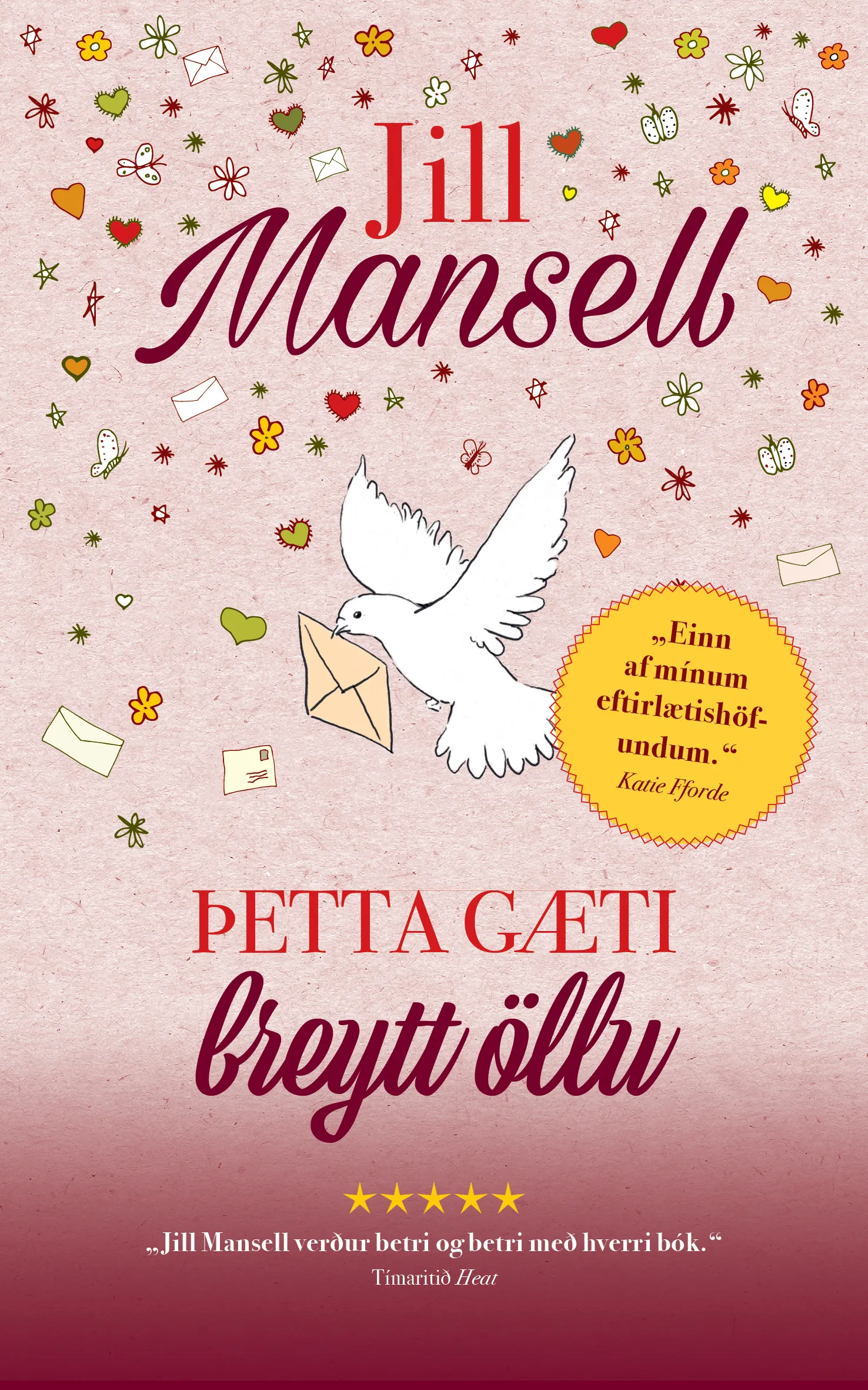 Forsíða kápu bókarinnar