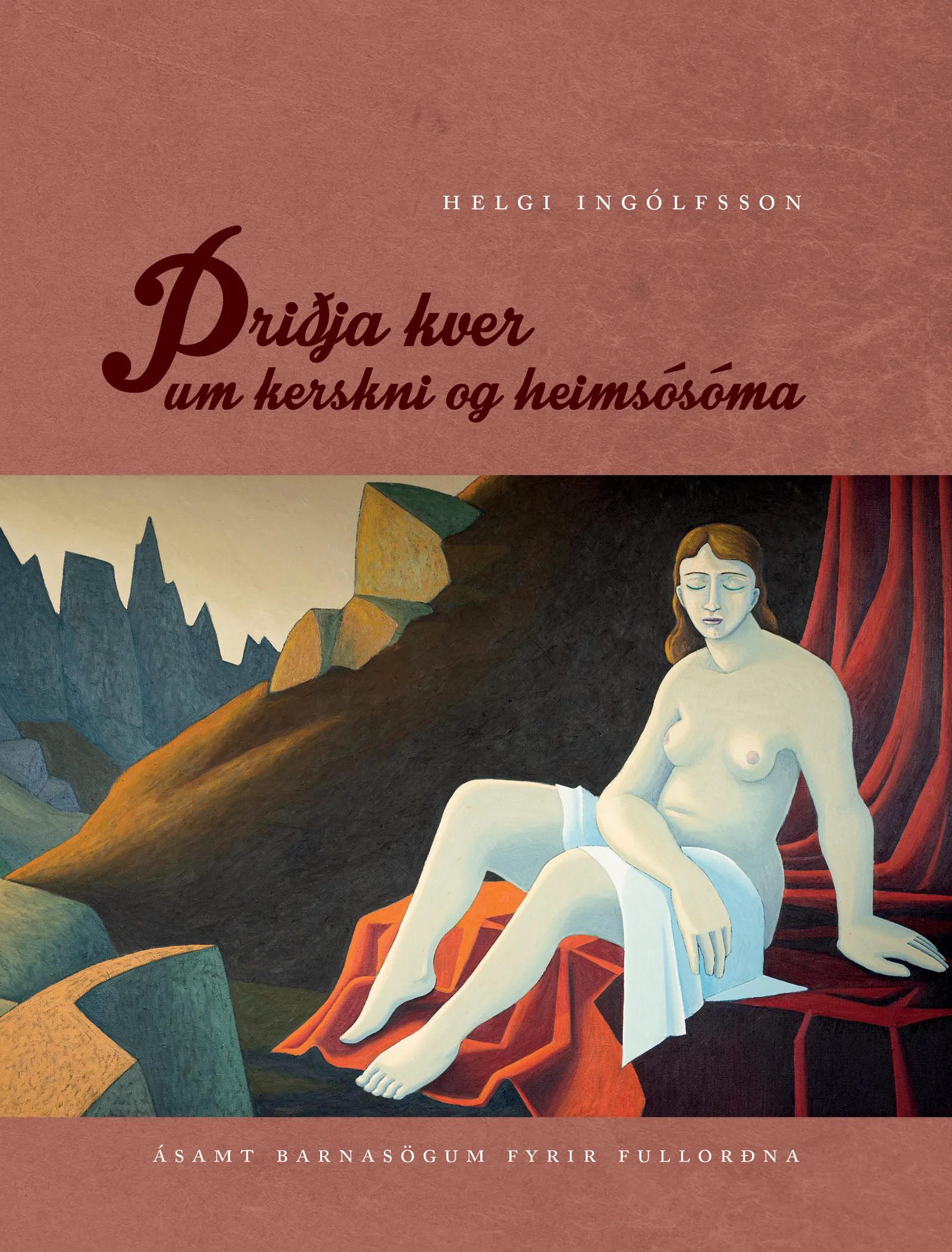 Forsíða kápu bókarinnar