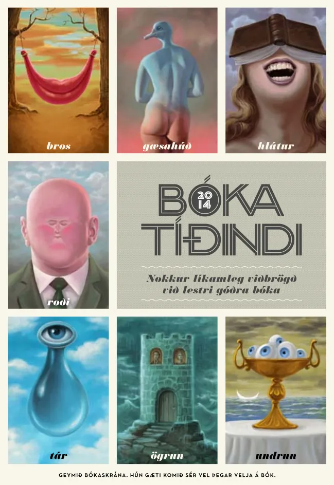 Forsíðan fyrir Bókatíðindi 2014