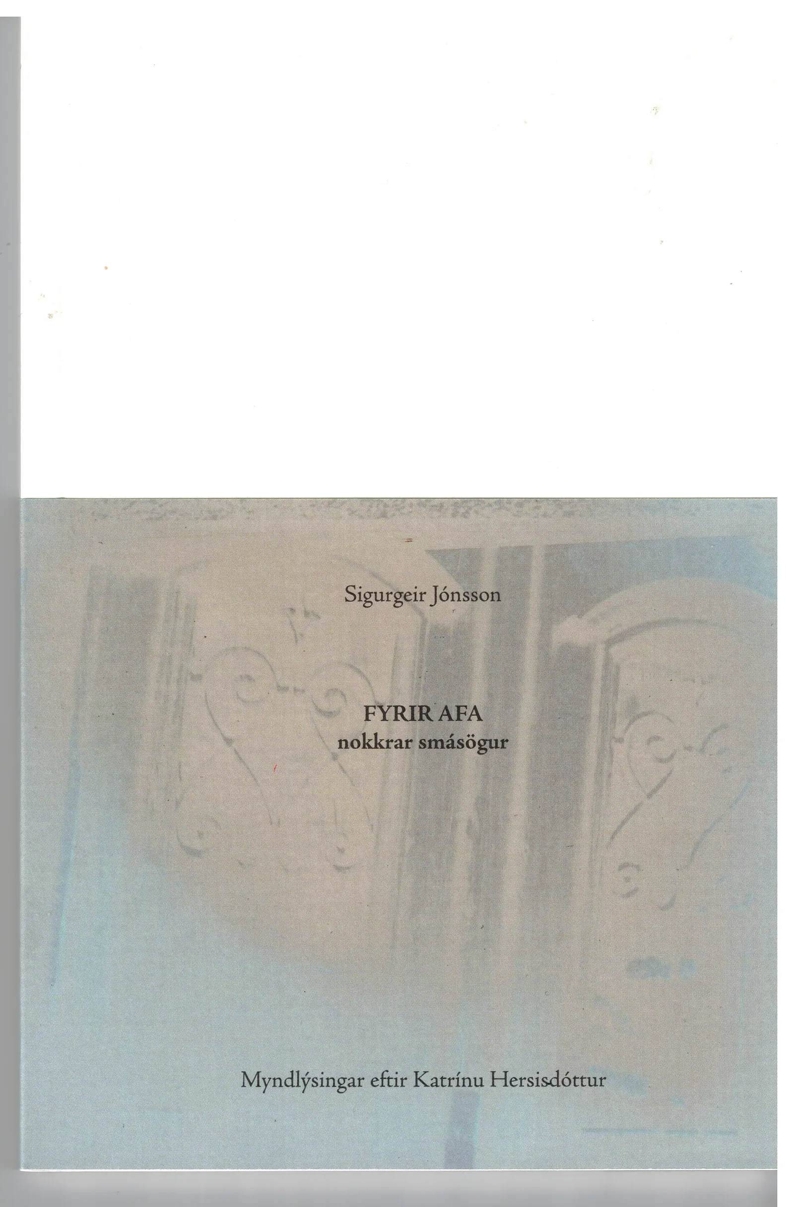 Forsíða kápu bókarinnar