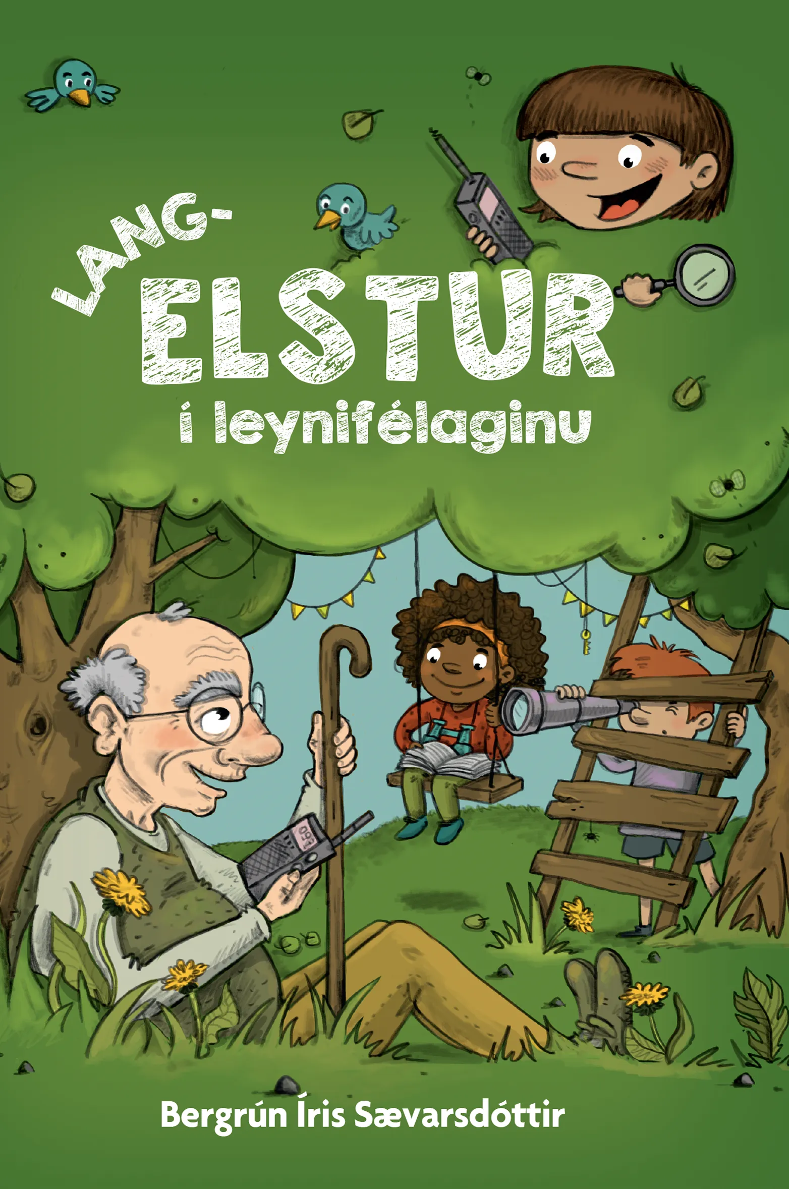 Forsíða kápu bókarinnar