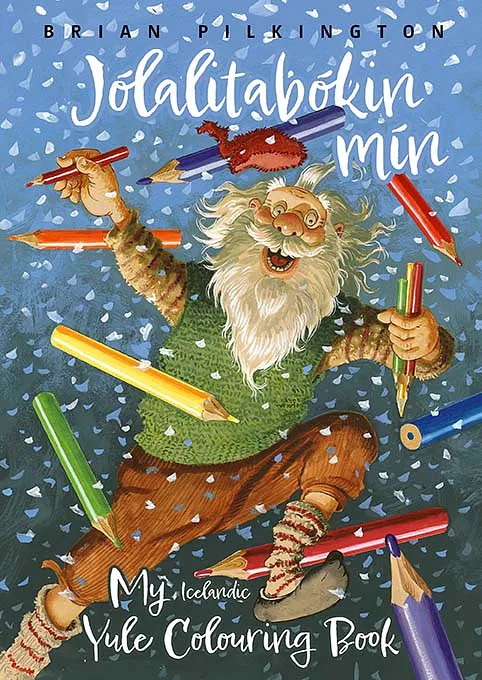 Bókakápa: Jólalitabókin mín