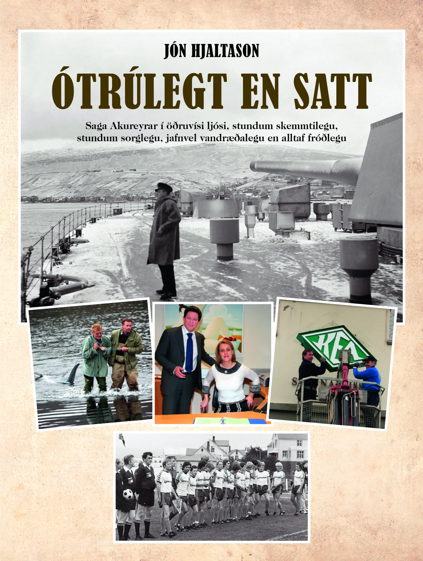 Forsíða kápu bókarinnar