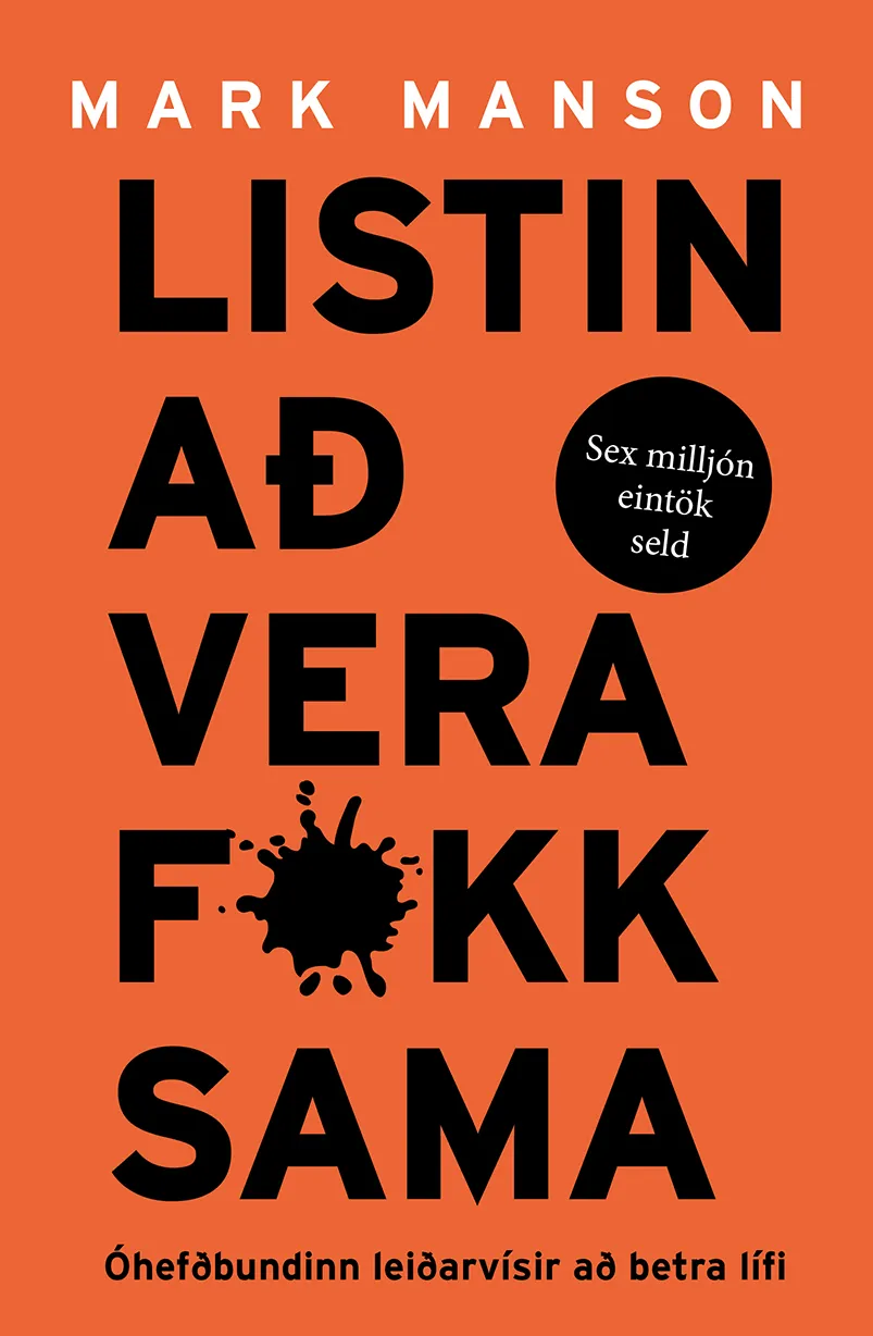 Forsíða kápu bókarinnar