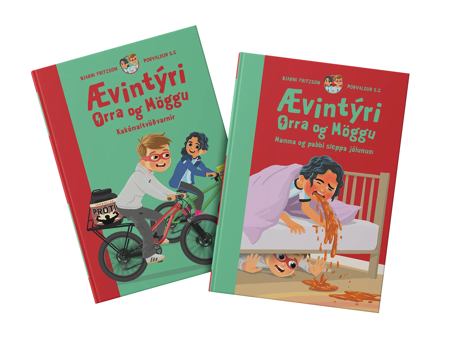 Bókakápa: Ævintýri Orra og Möggu 3 Orri og Magga: Lygilegir hrekkir