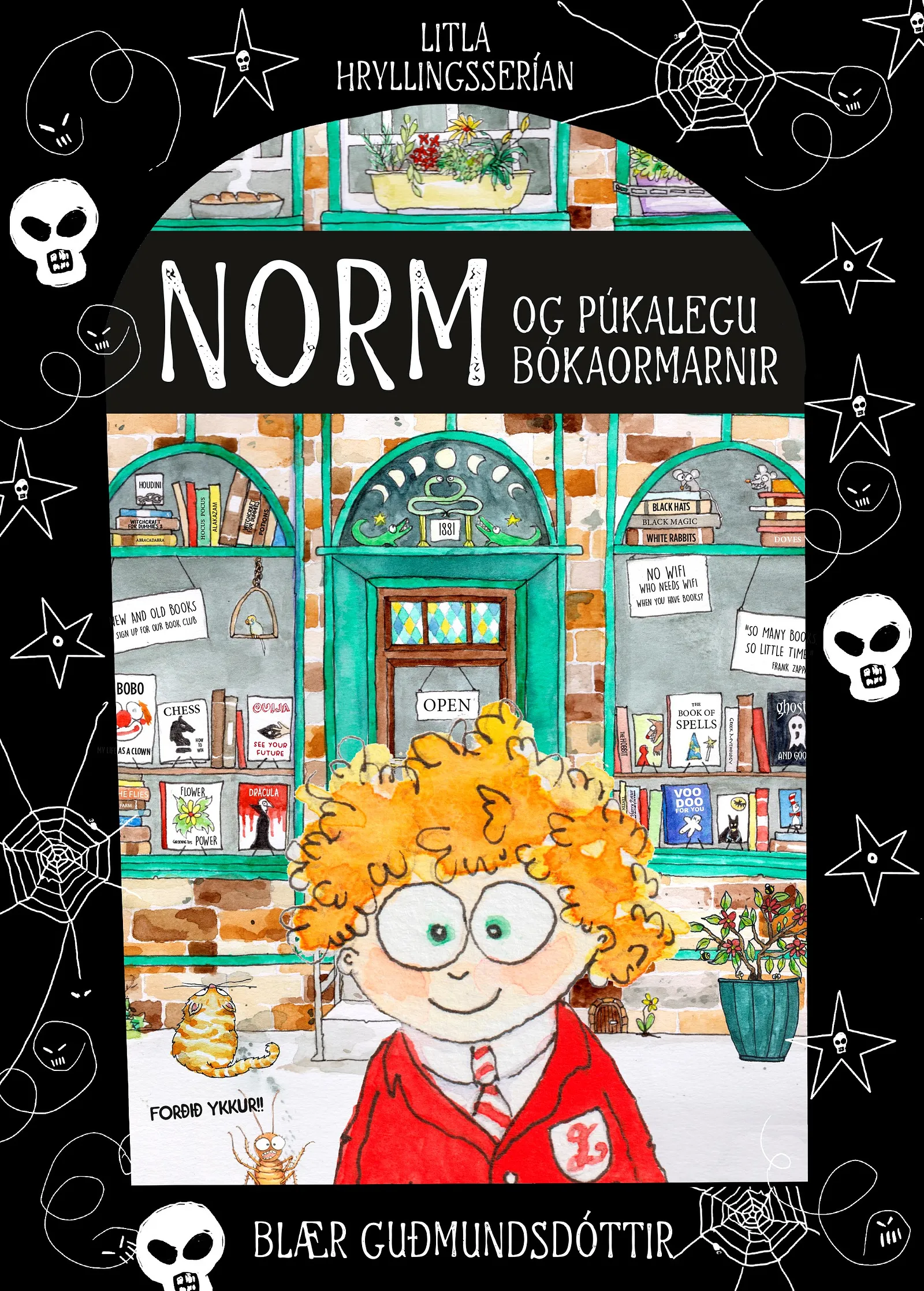 Forsíða kápu bókarinnar