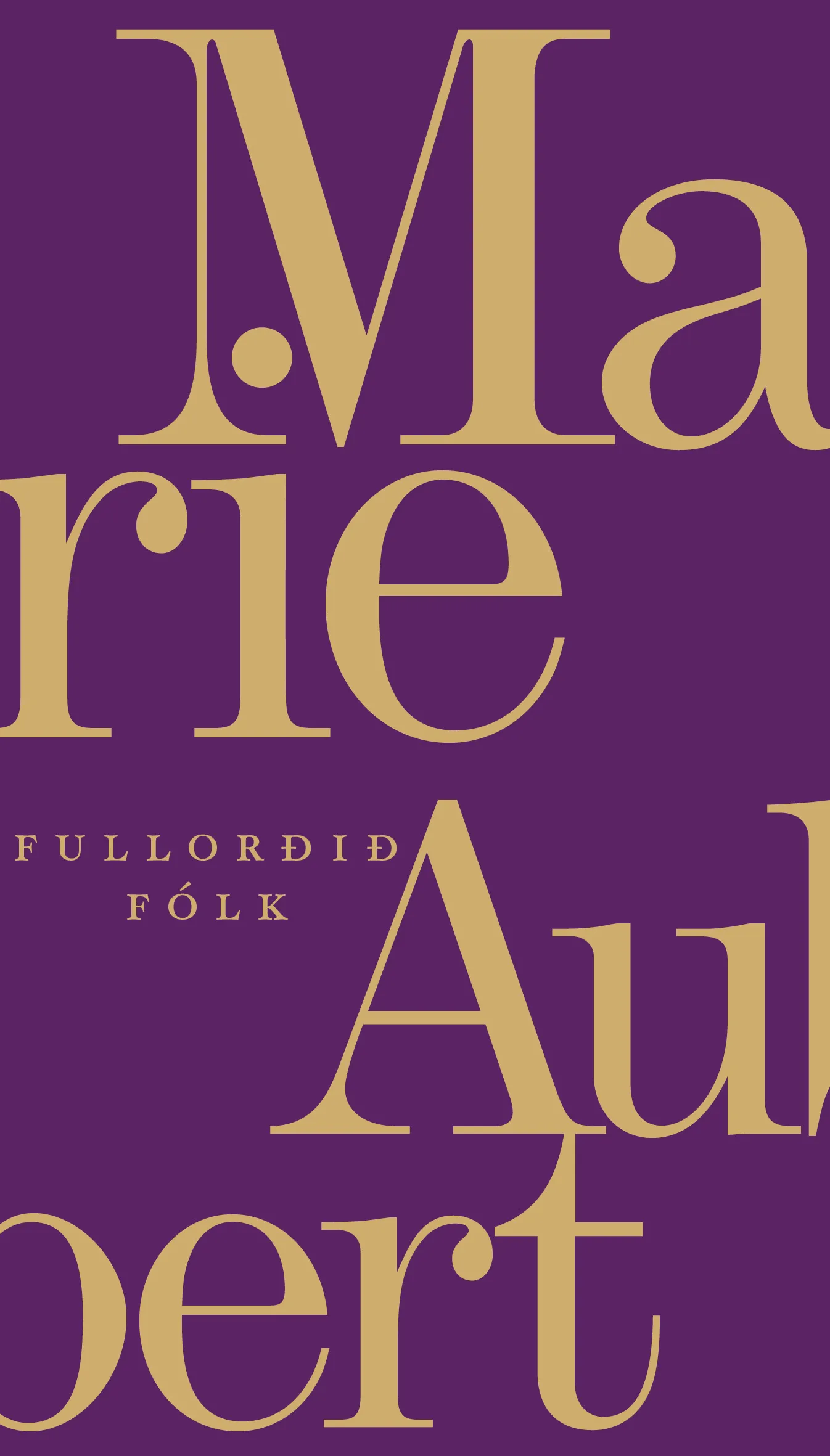 Forsíða kápu bókarinnar