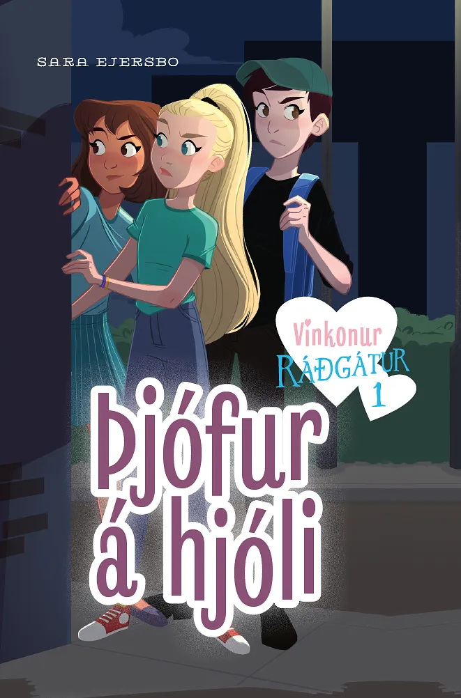 Bókakápa: Vinkonur Ráðgátur 1: Þjófur á hjóli