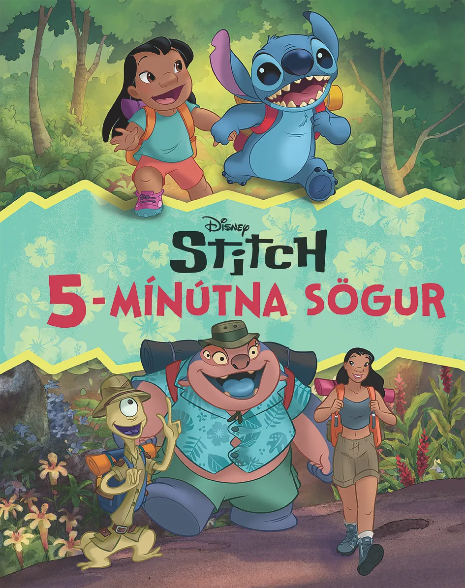 Bókakápa: 5 mínútna sögur - Stitch