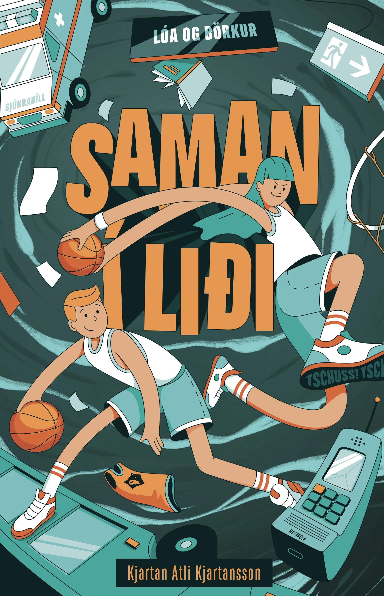 Forsíða kápu bókarinnar