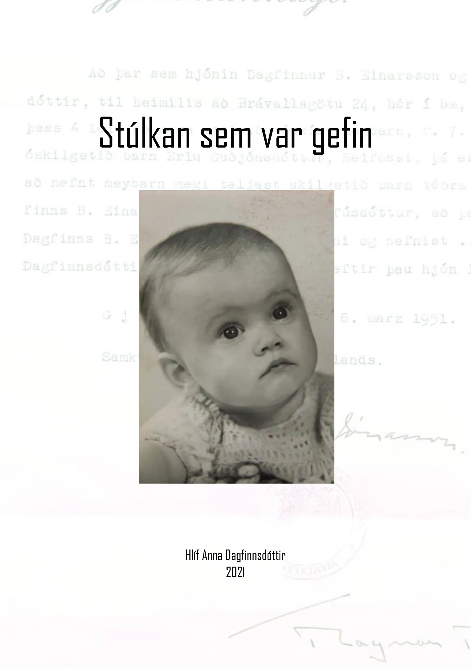 Forsíða kápu bókarinnar